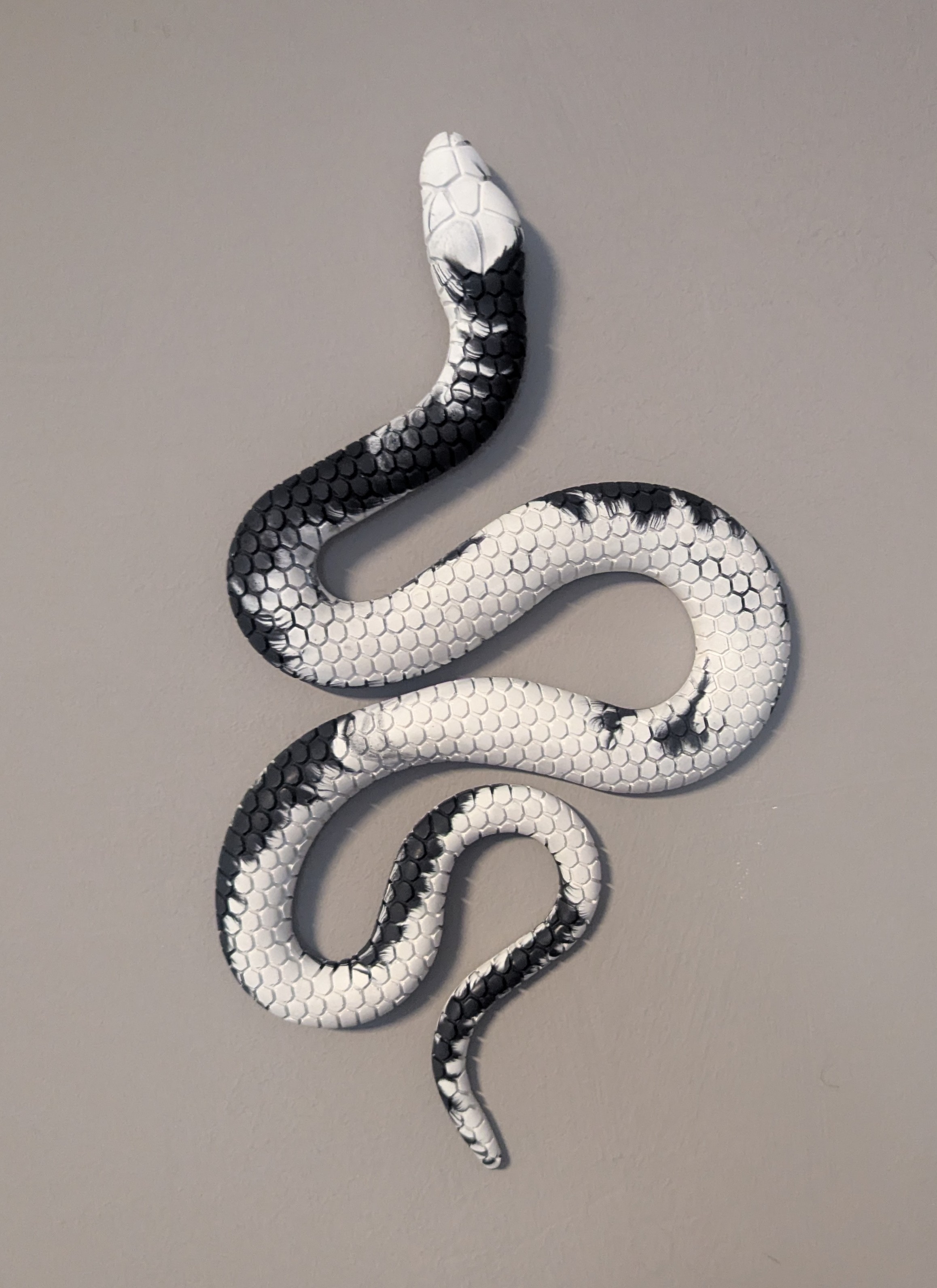 Wanddekoration Schlange