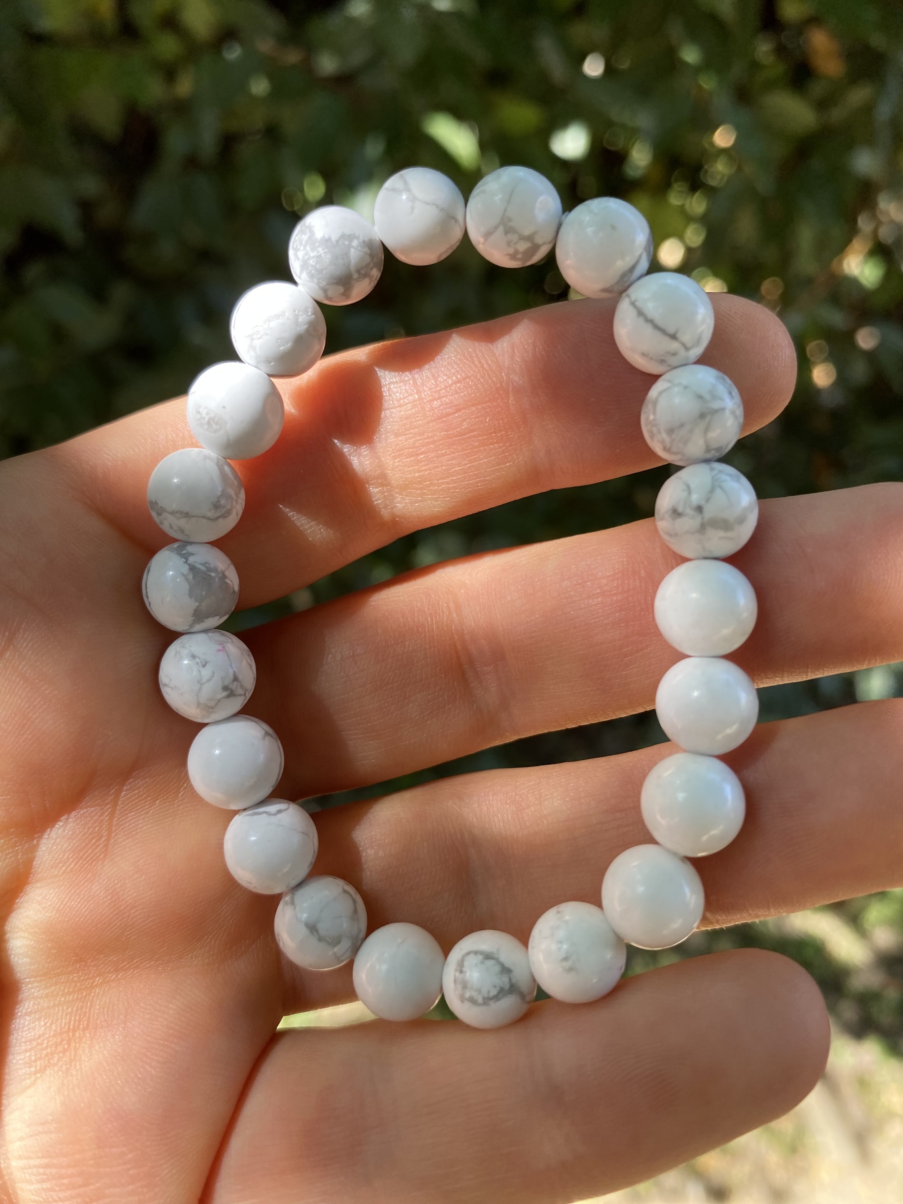 Bracelet en howlite