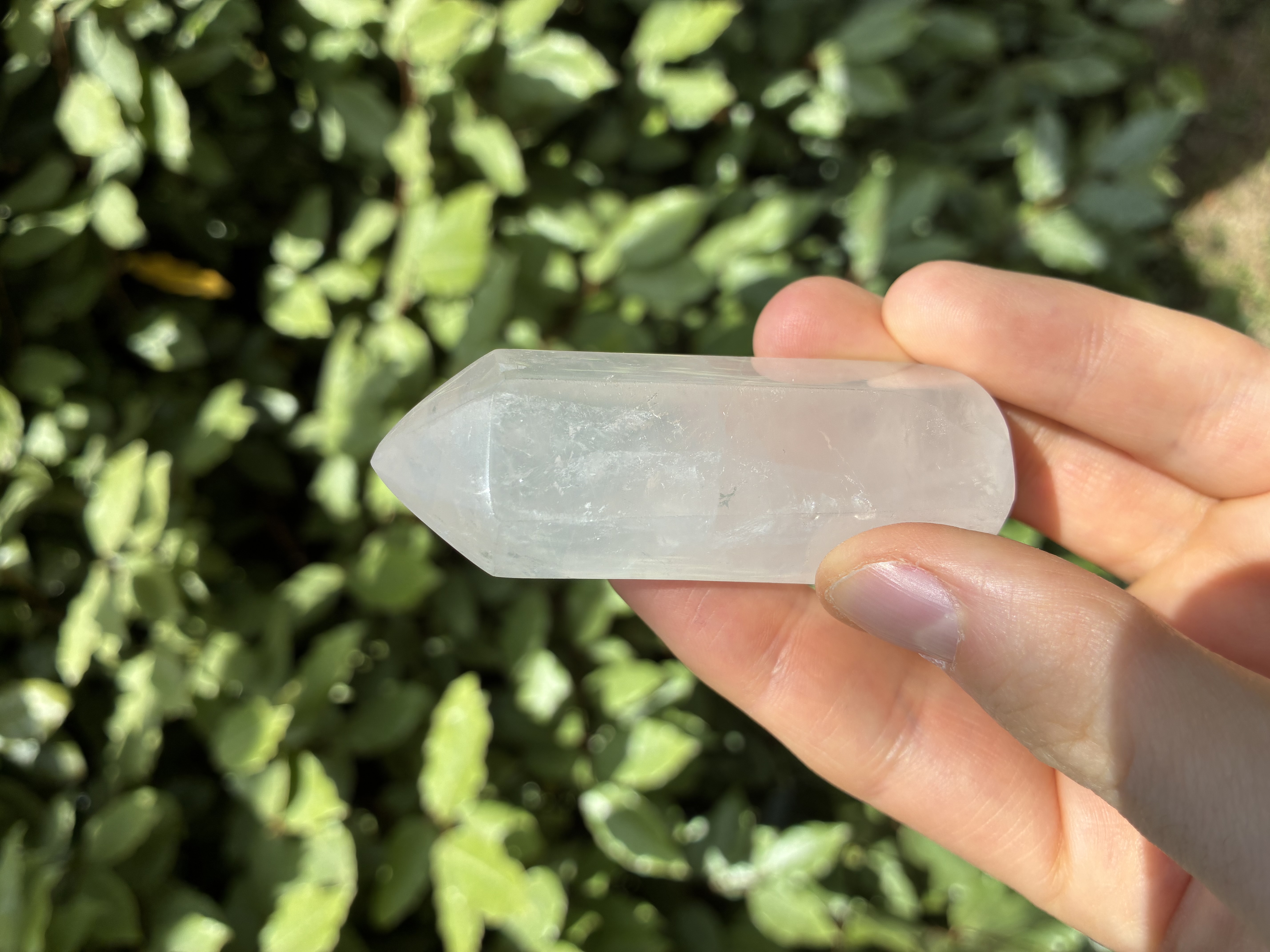 Pointe de cristal de quartz