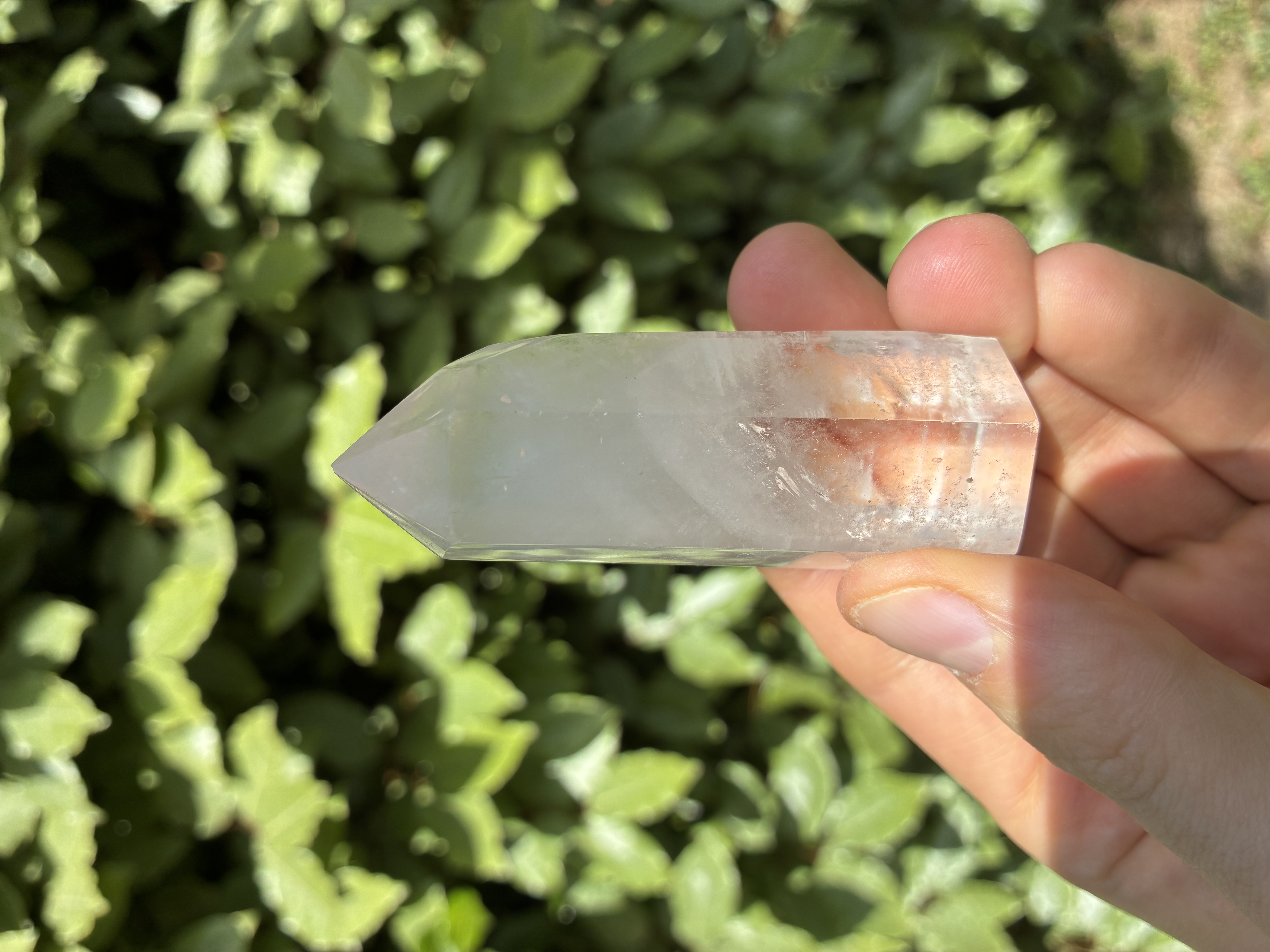 Pointe de cristal de quartz