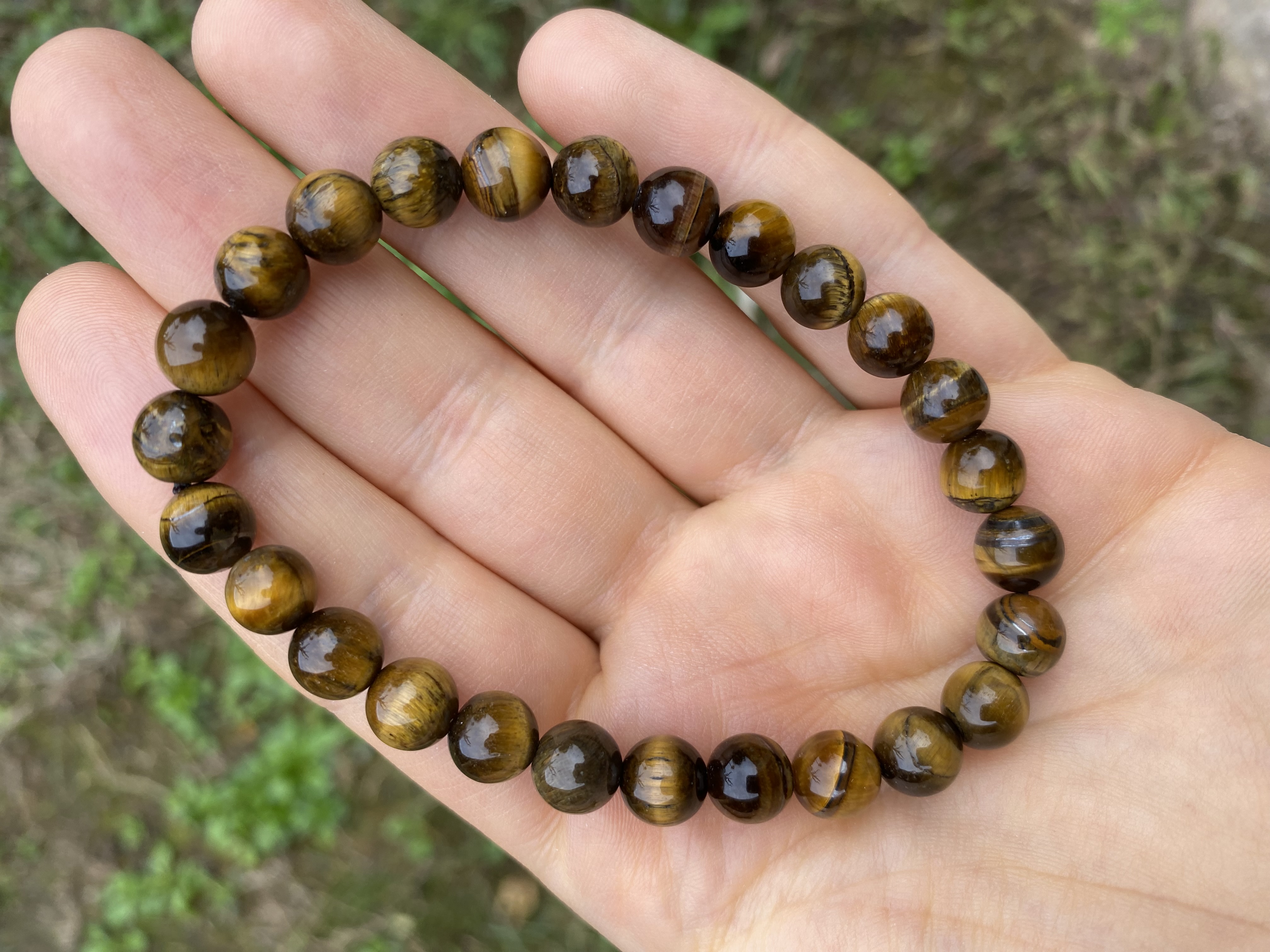 Bracelet en œil de tigre