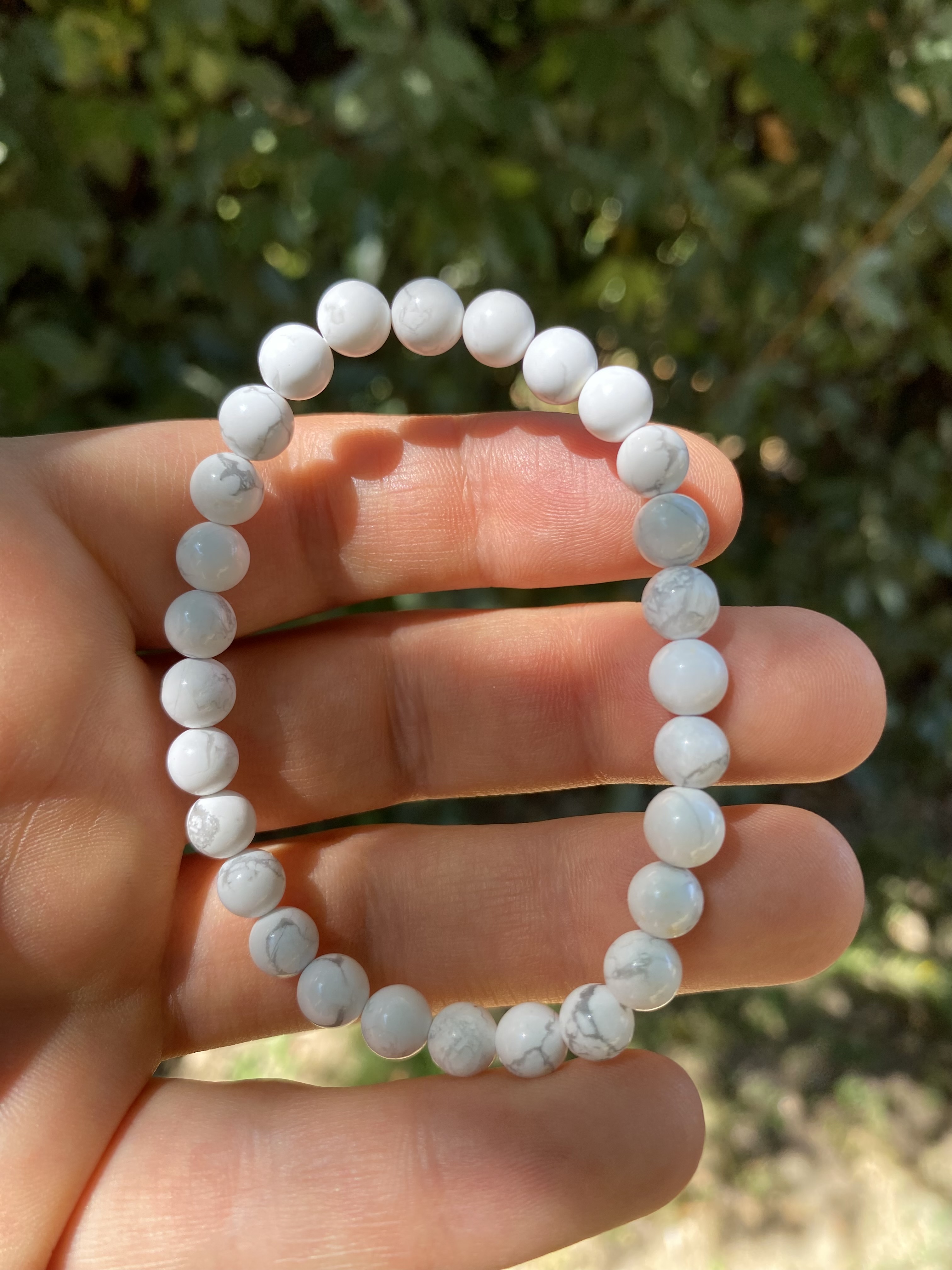 Bracelet en howlite