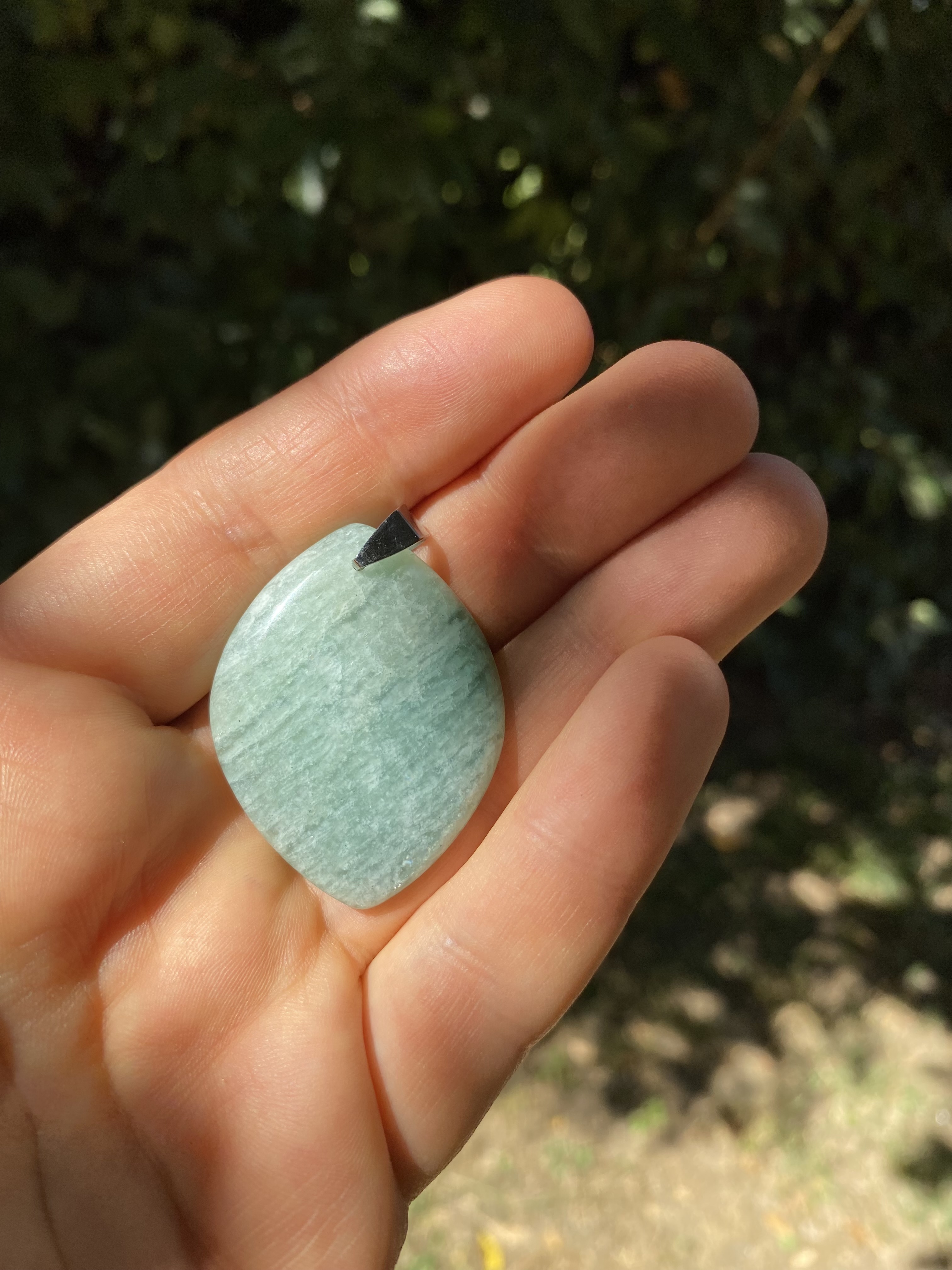 Pendentif en Amazonite