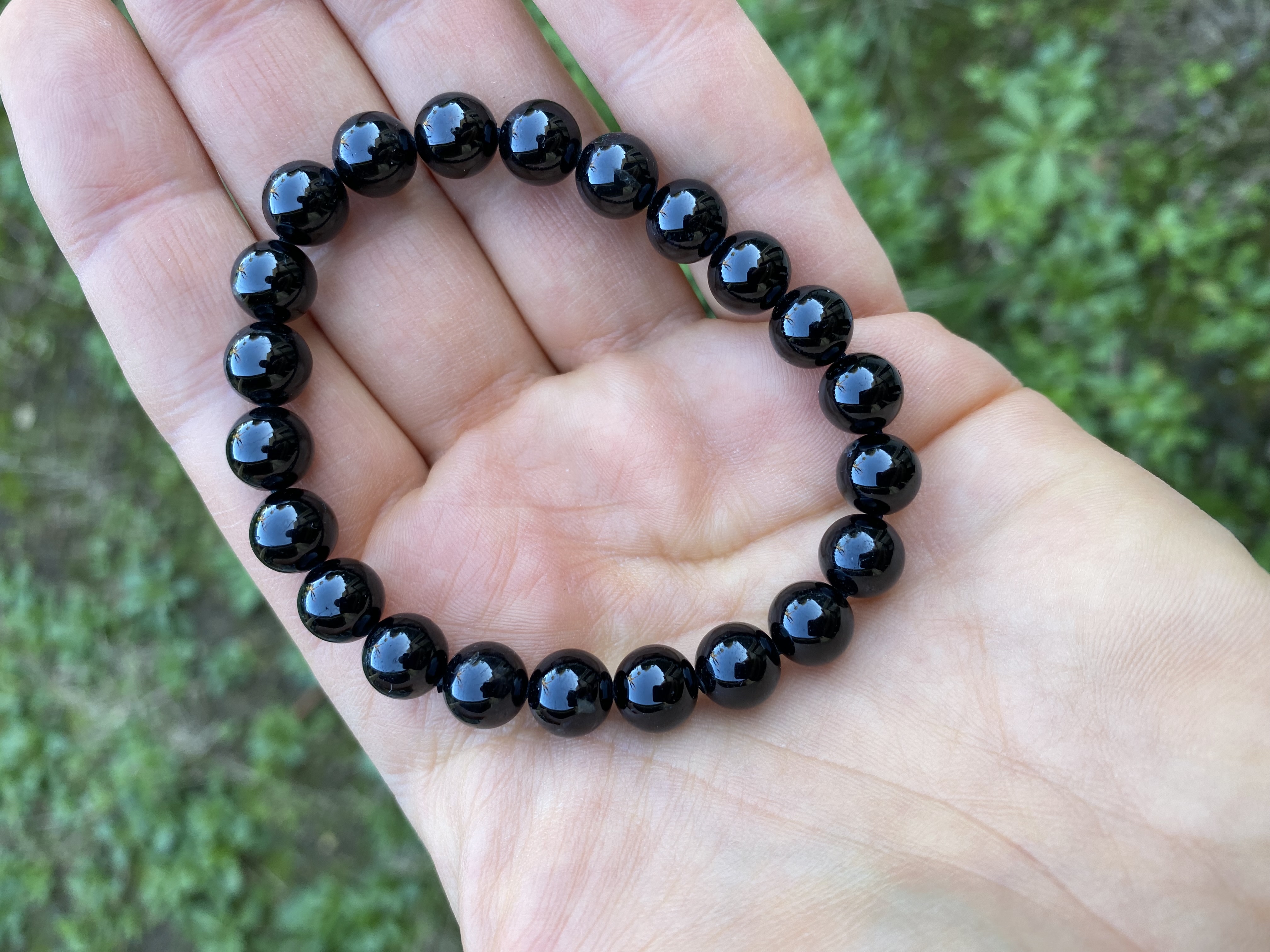 Bracelet en tourmaline - 8mm