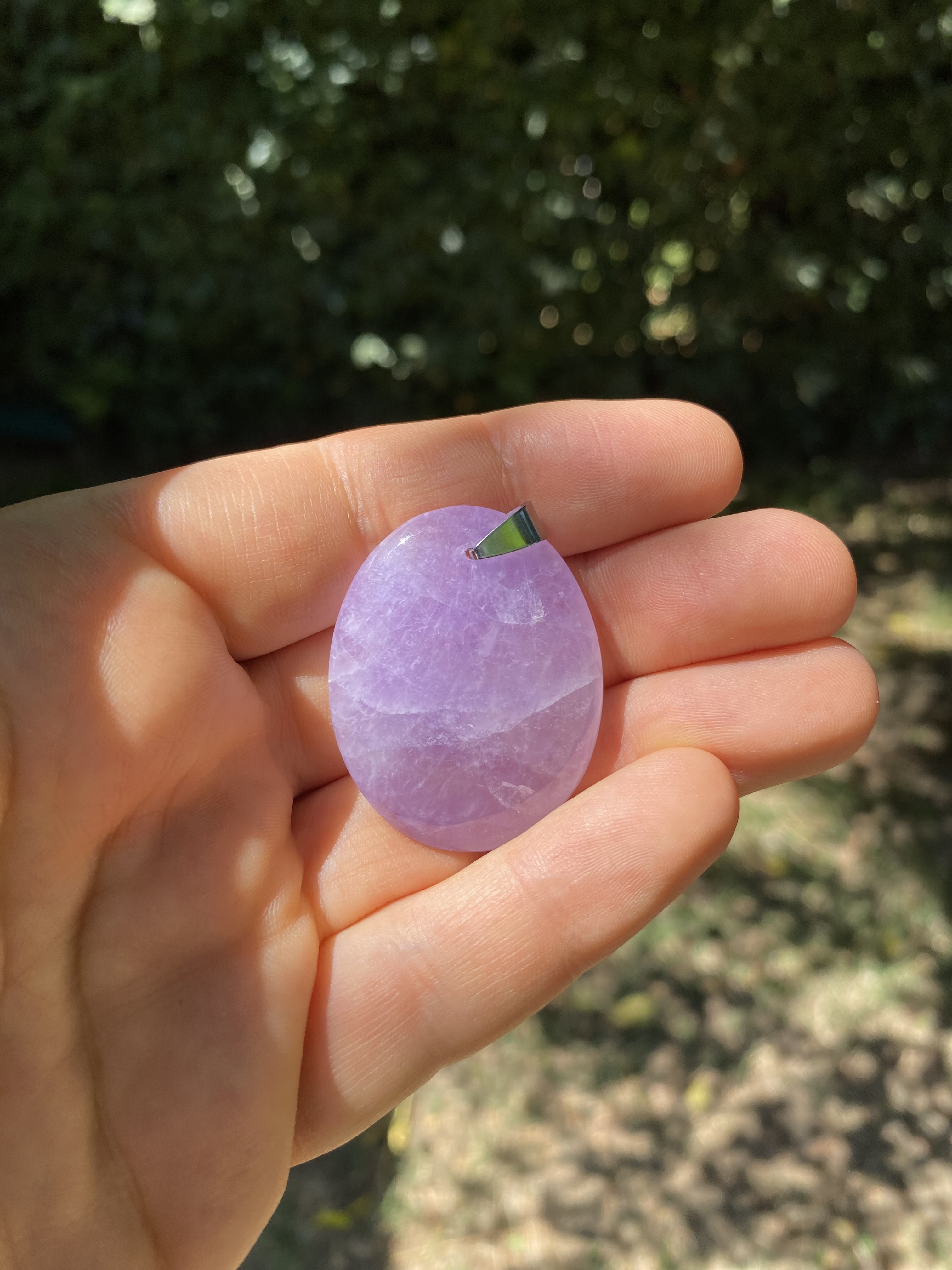 Pendentif en améthyste