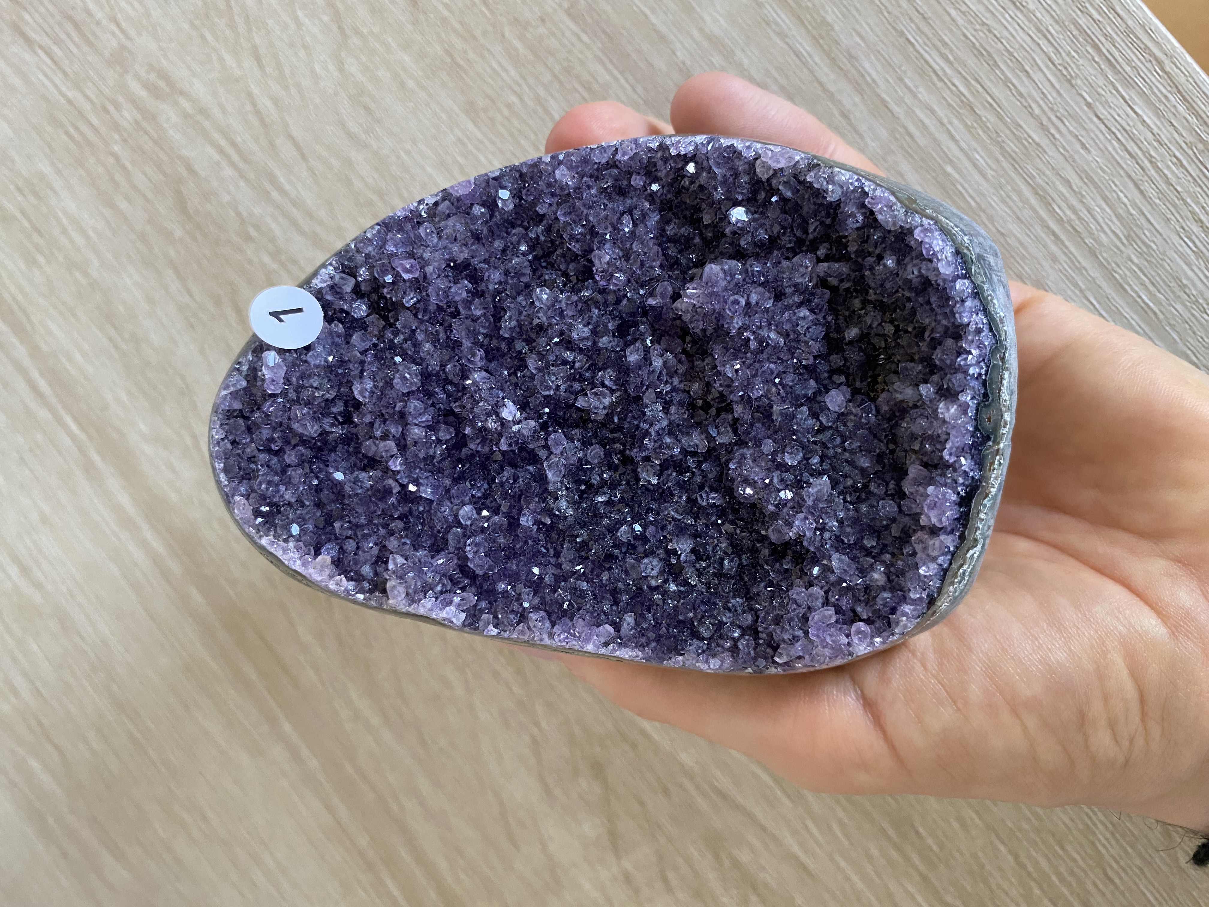 Géodes d'améthyste