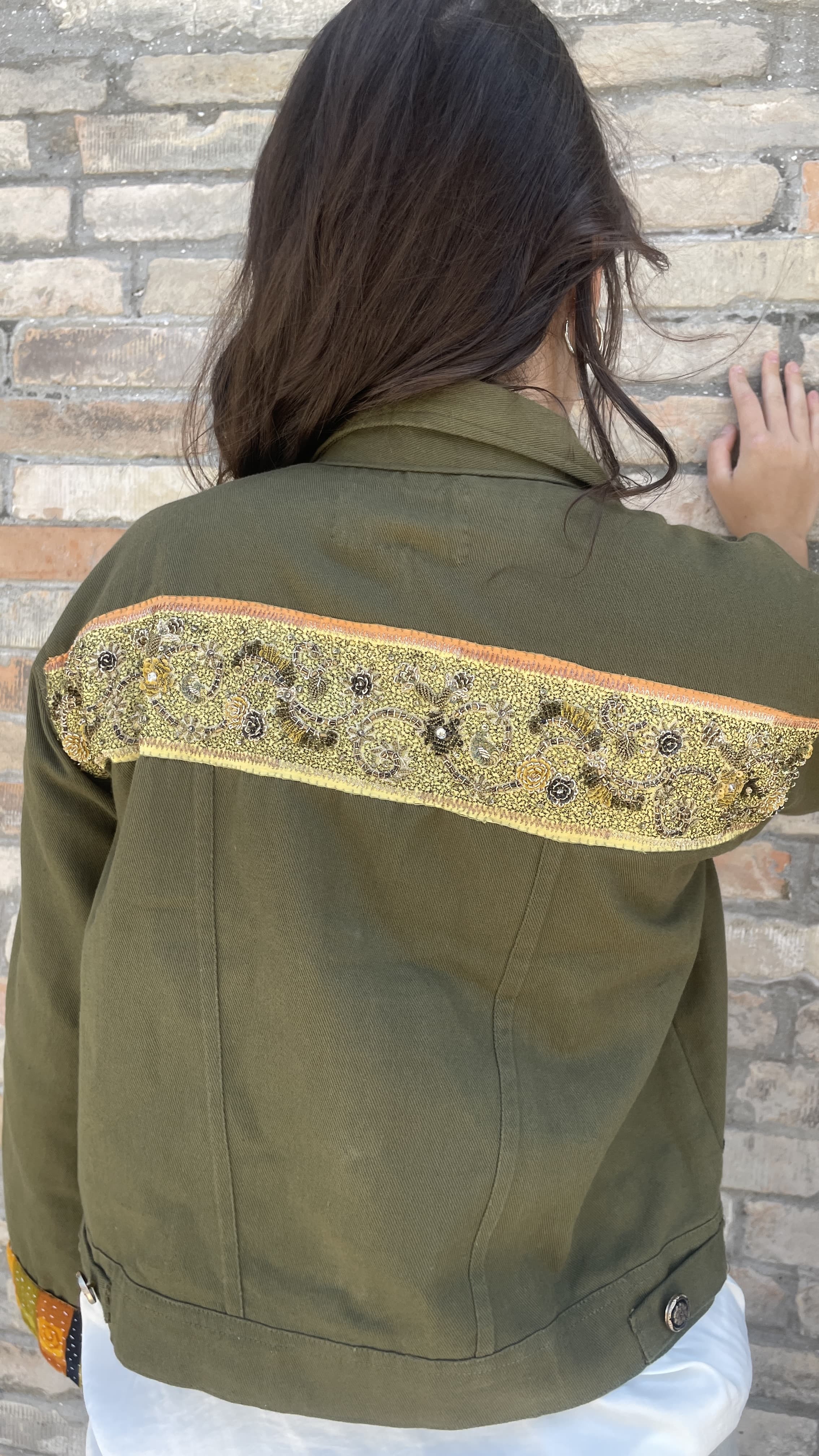 Gilet Rangoli Dark Green 1S