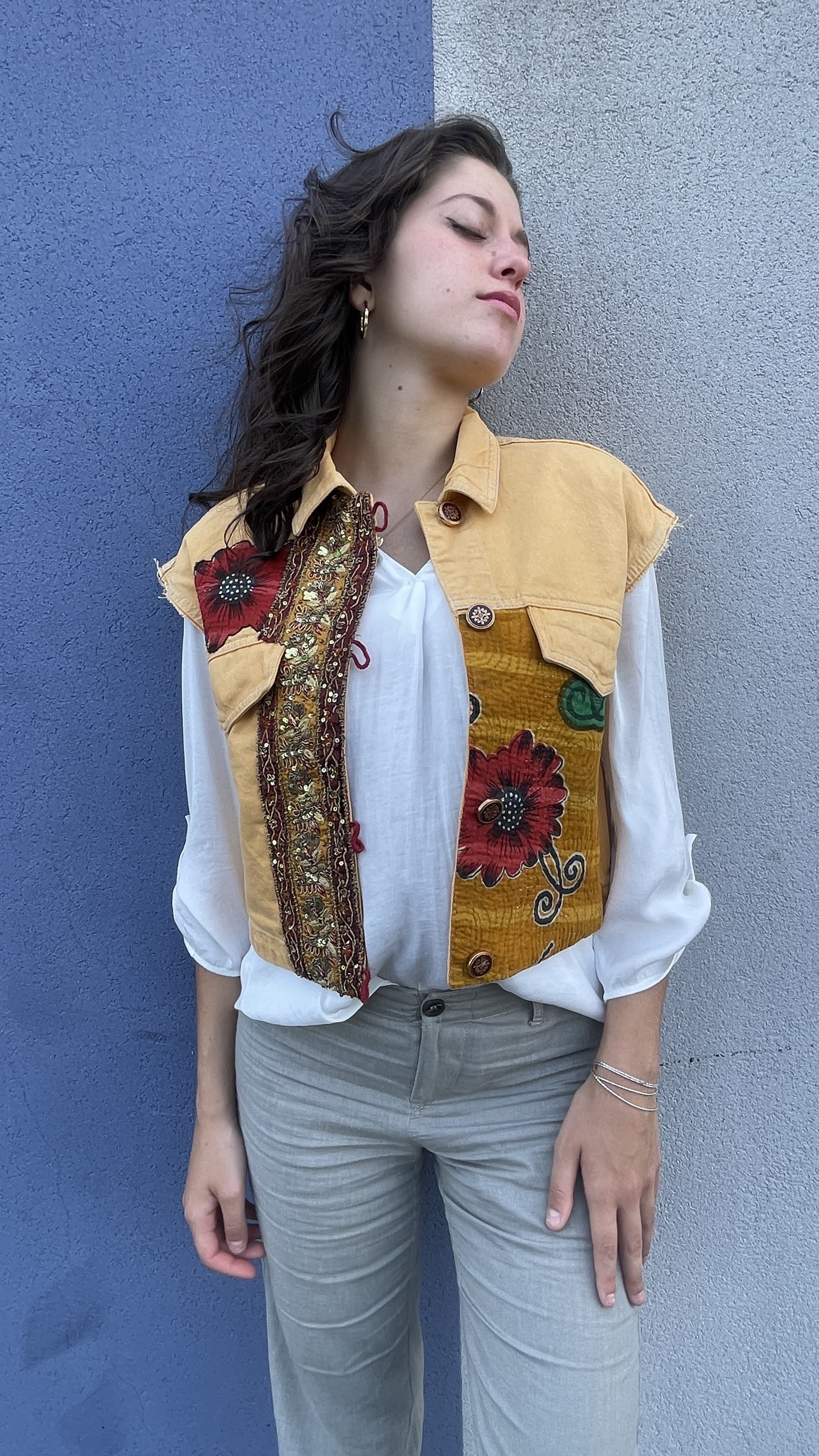 Gilet Rangoli Jellow 1M