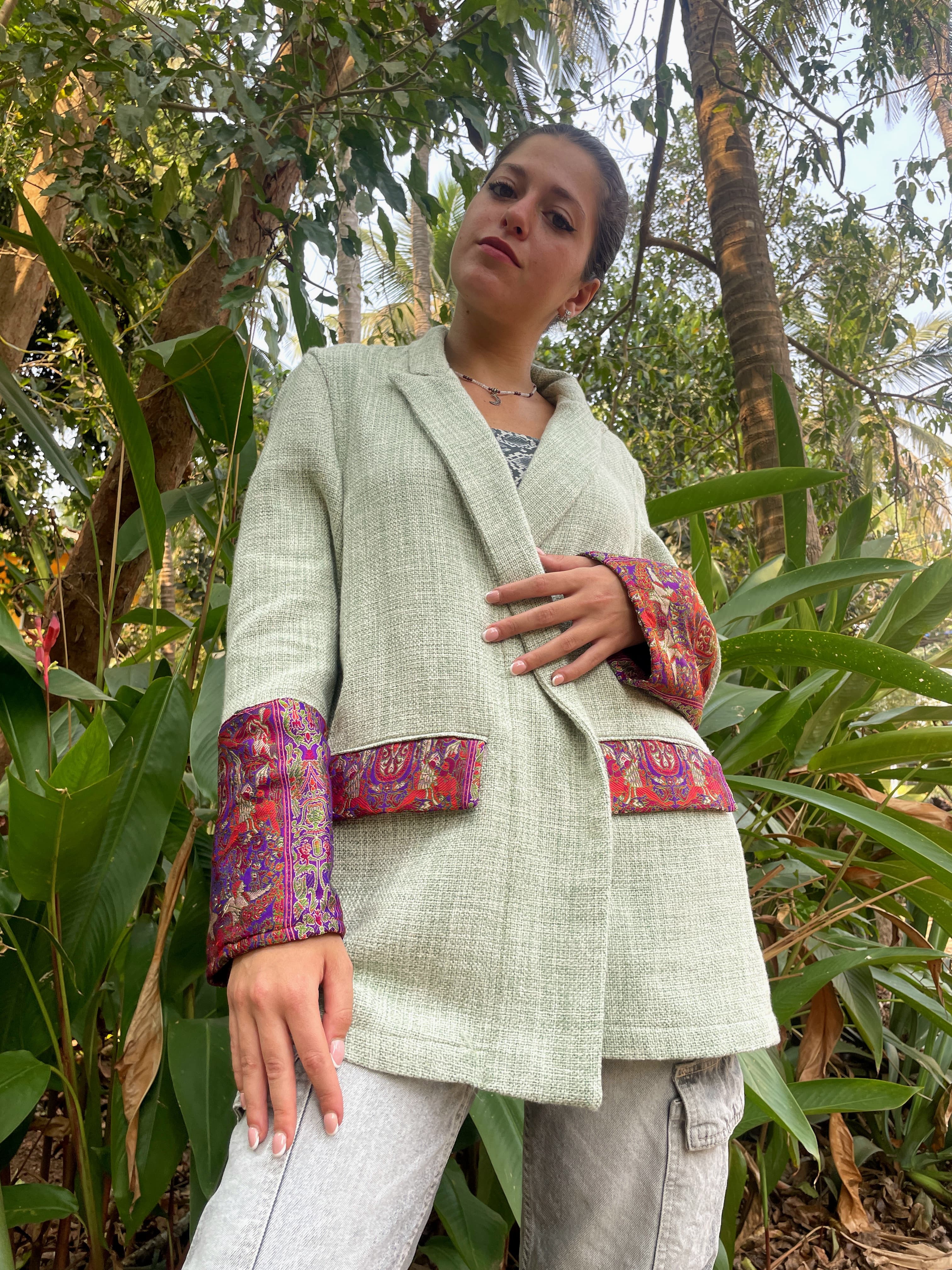 Giacca Asad Light Green 1