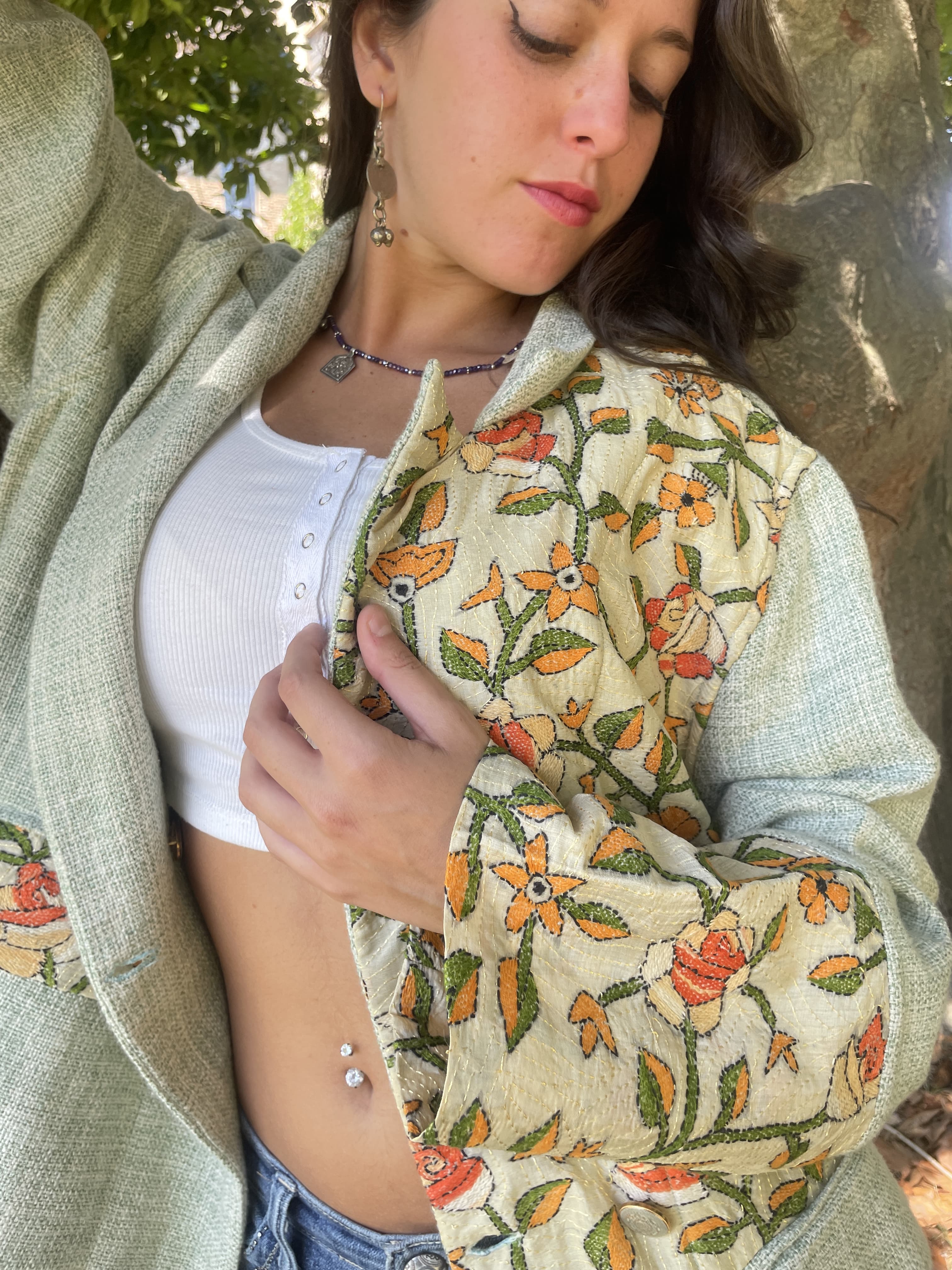 Giacca Asad Light Green 2