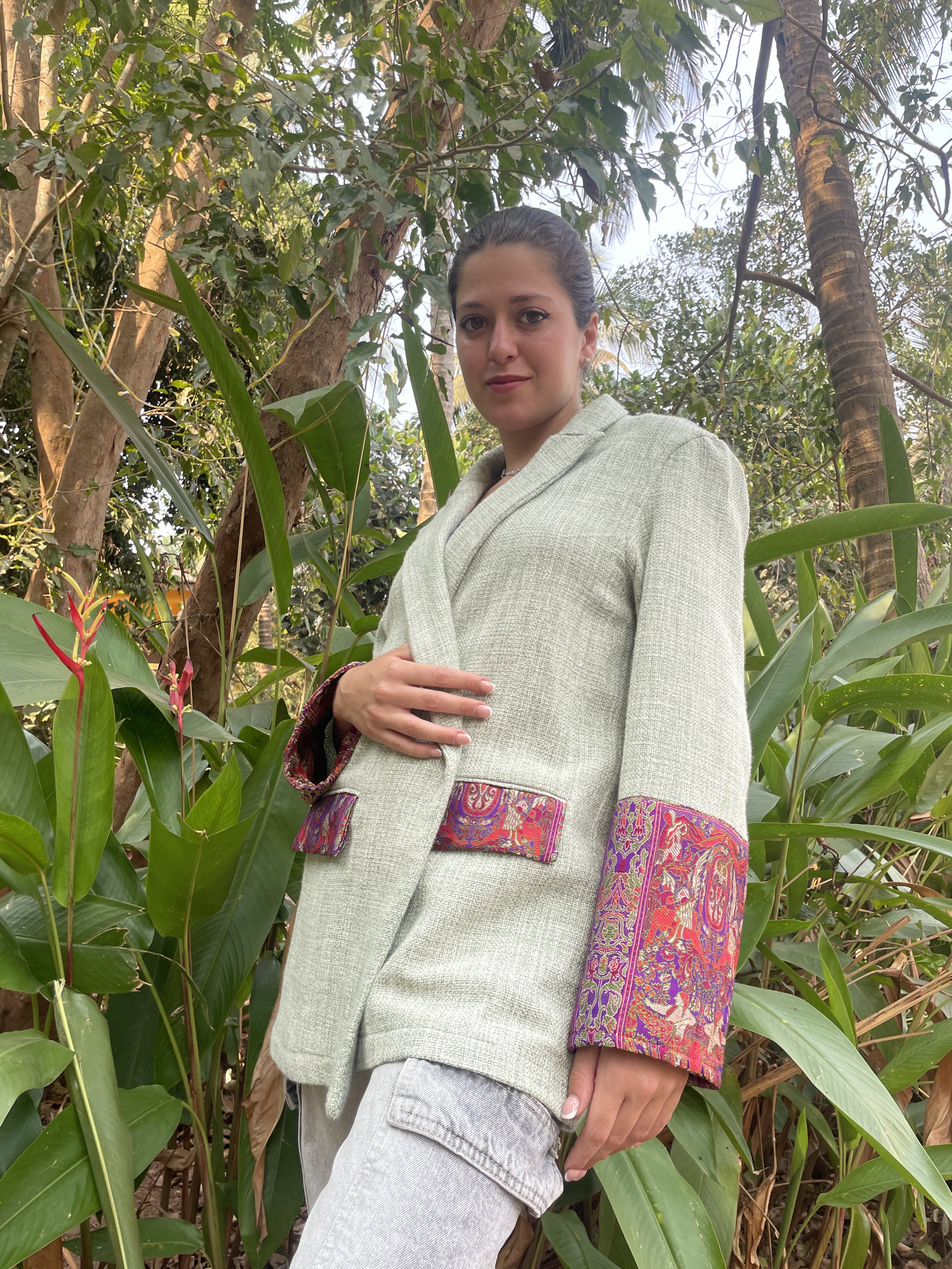 Giacca Asad Light Green 1