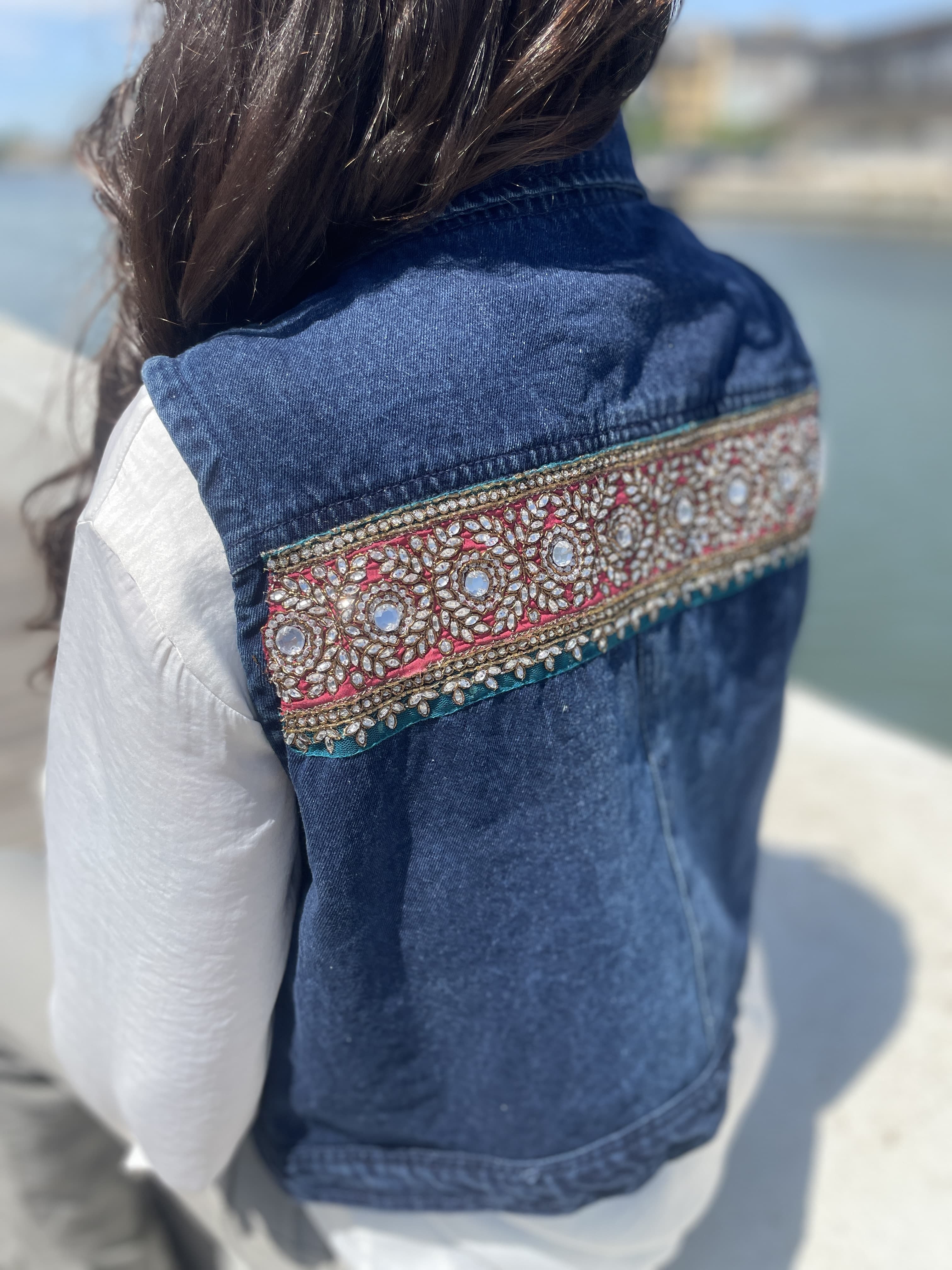 Gilet Rangoli Jeans 1M