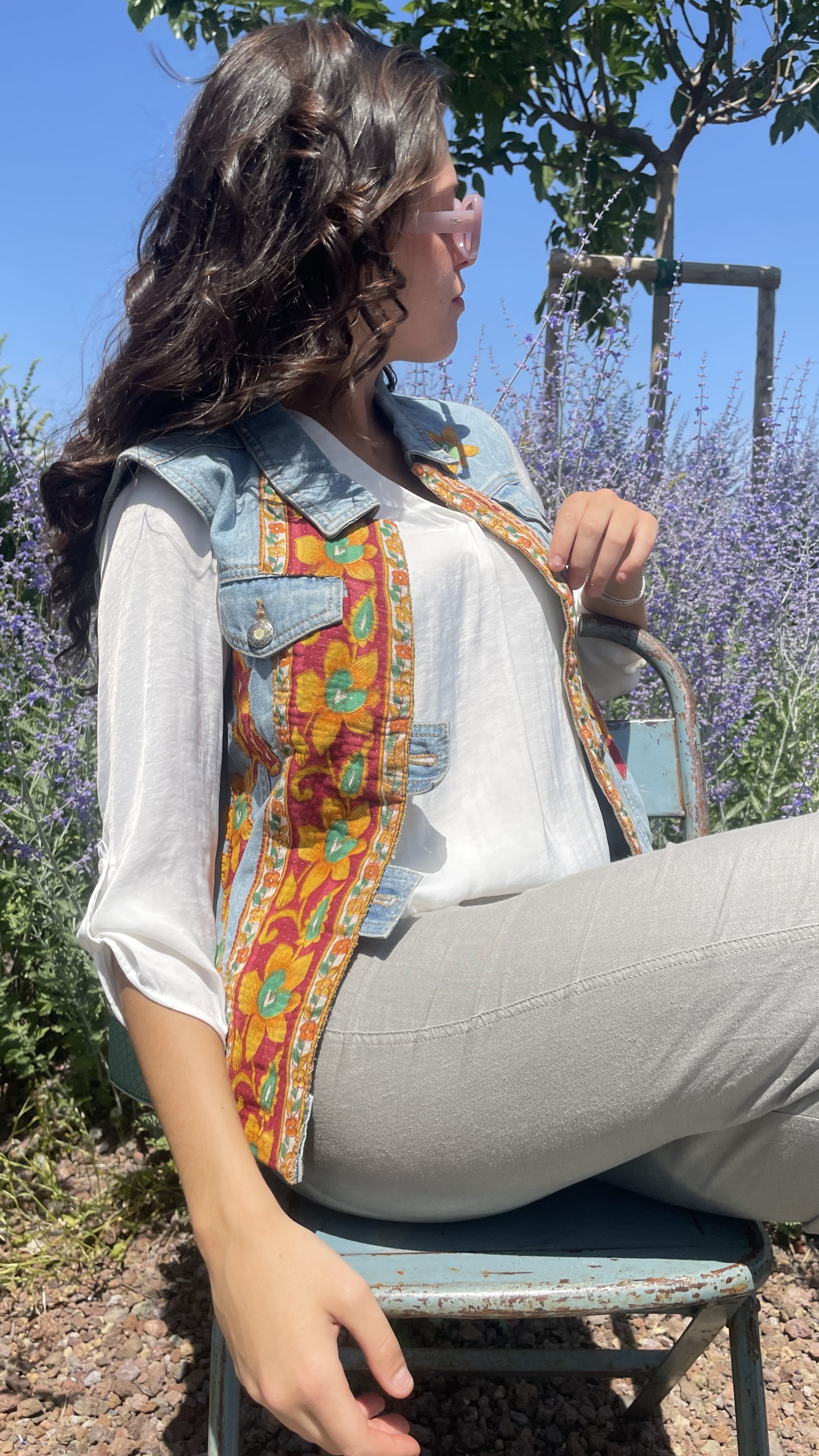 Gilet Rangoli Jeans 5S