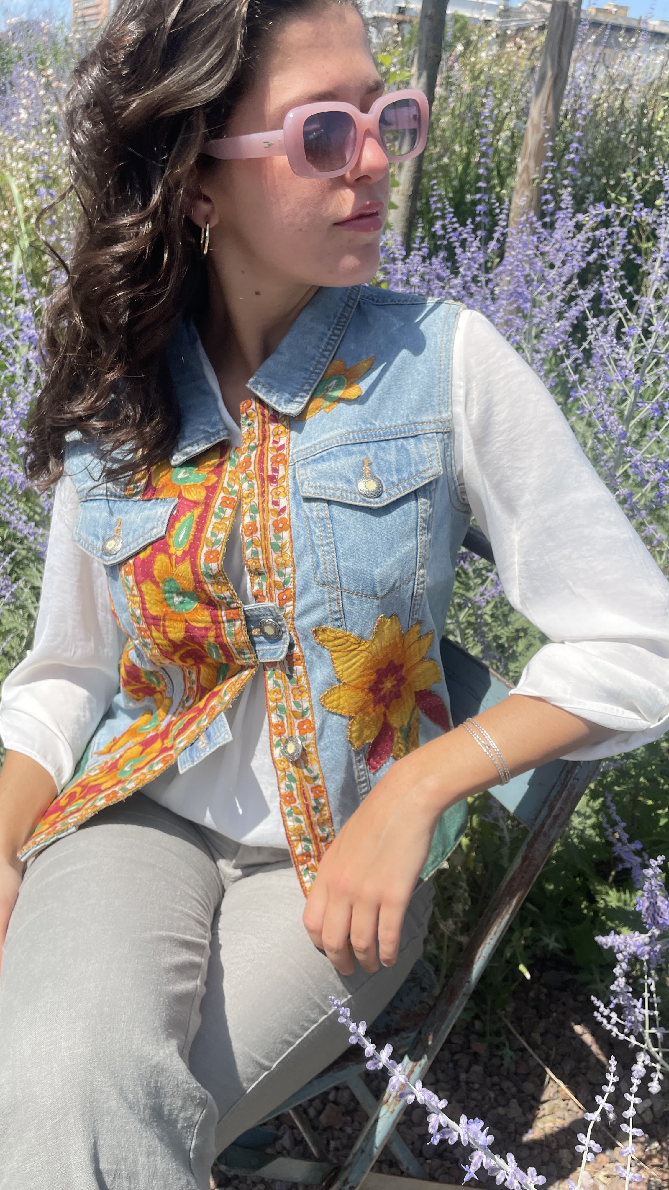 Gilet Rangoli Jeans 5S