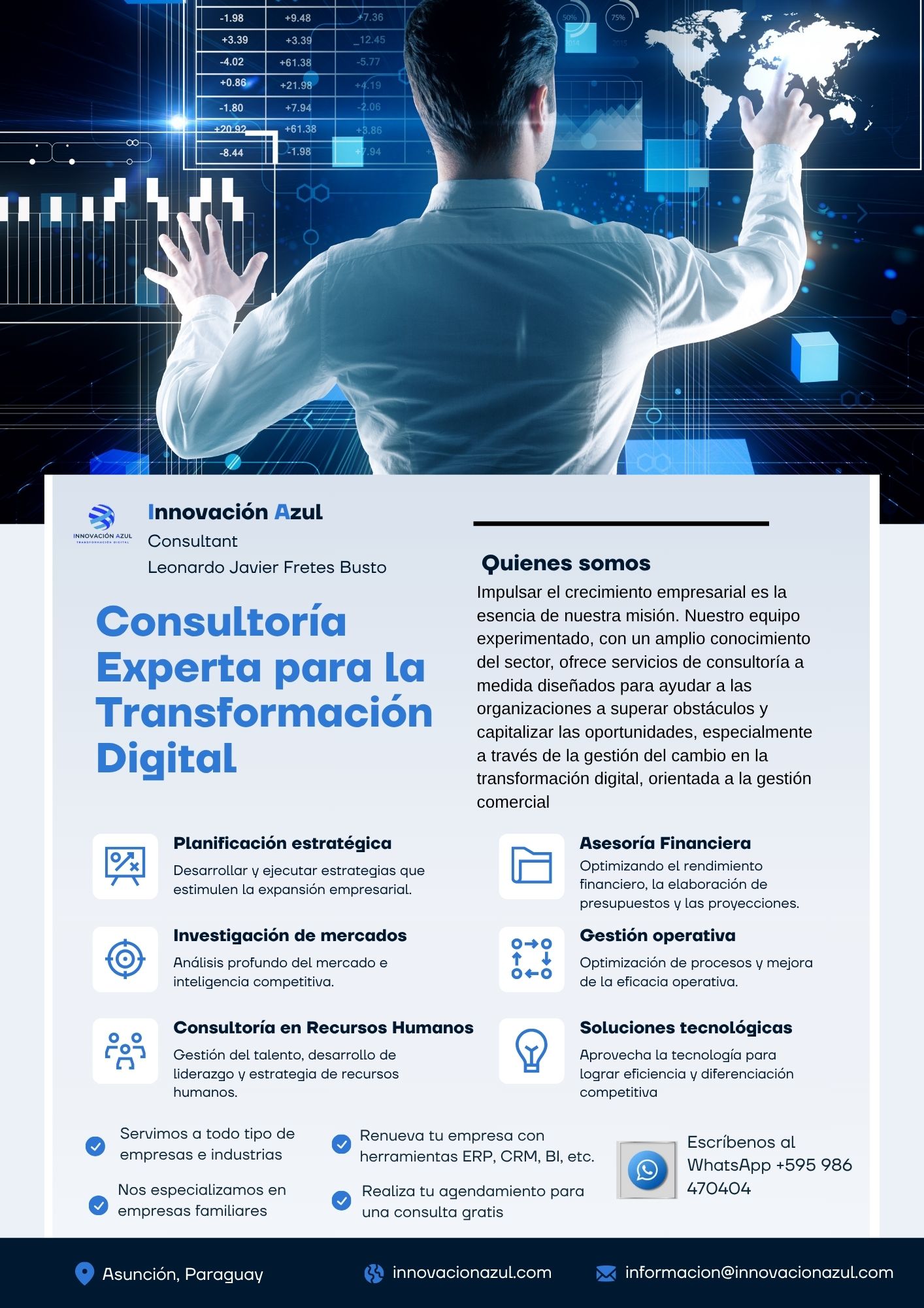 Consultoría en Gestión del cambio de la Transformación Digital 