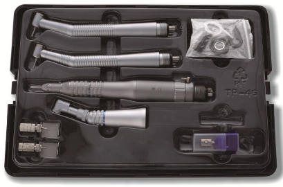 Two Dental Handpiece Kit (One High Speed, One Low Speed)