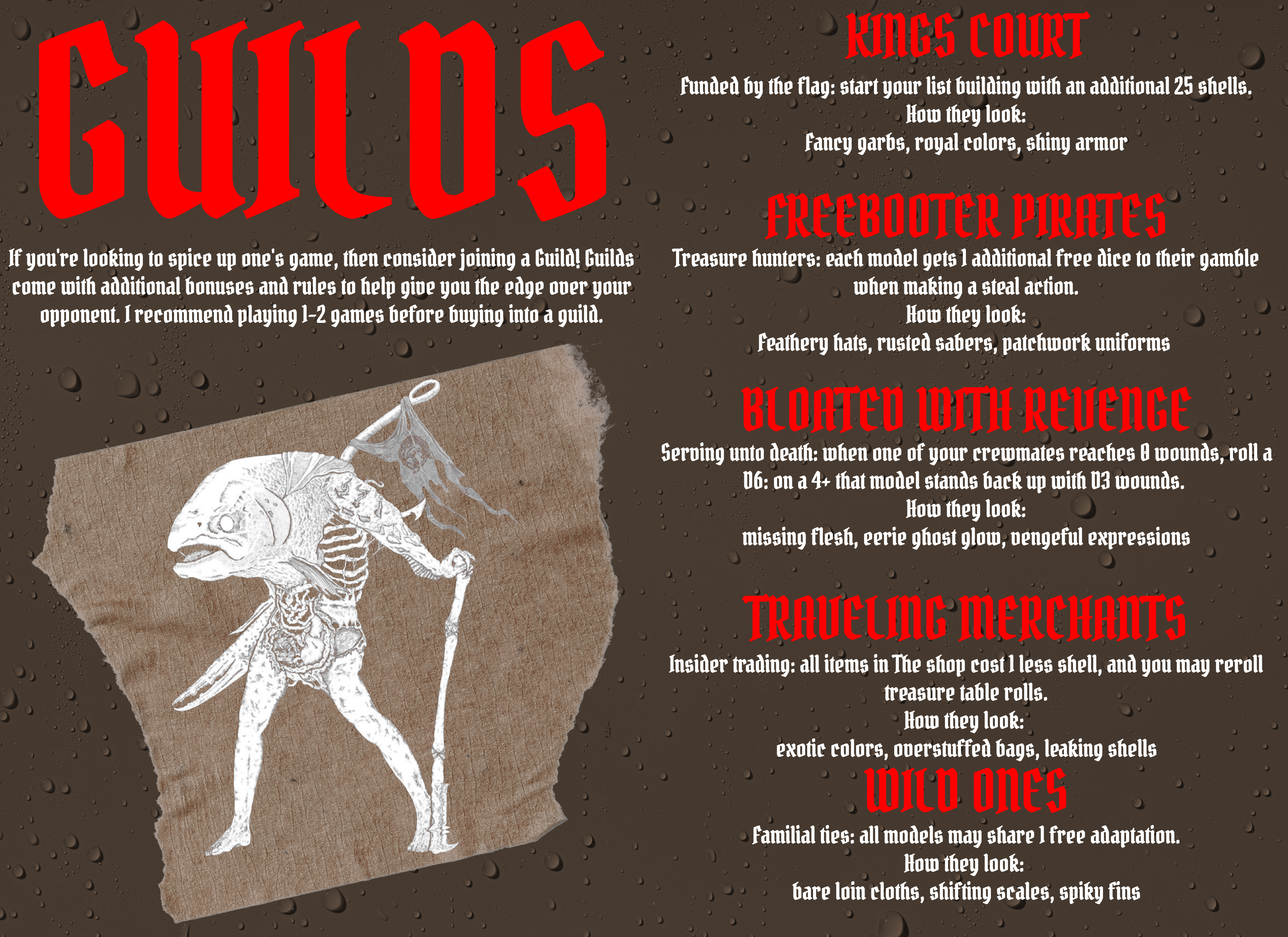 MURK28 physical rulebook