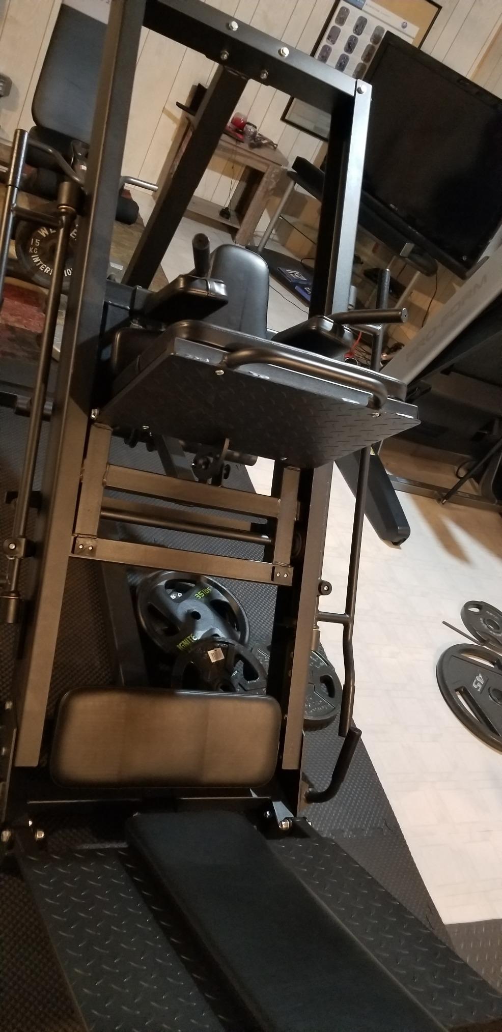 Leg Press Hack Squat Machine