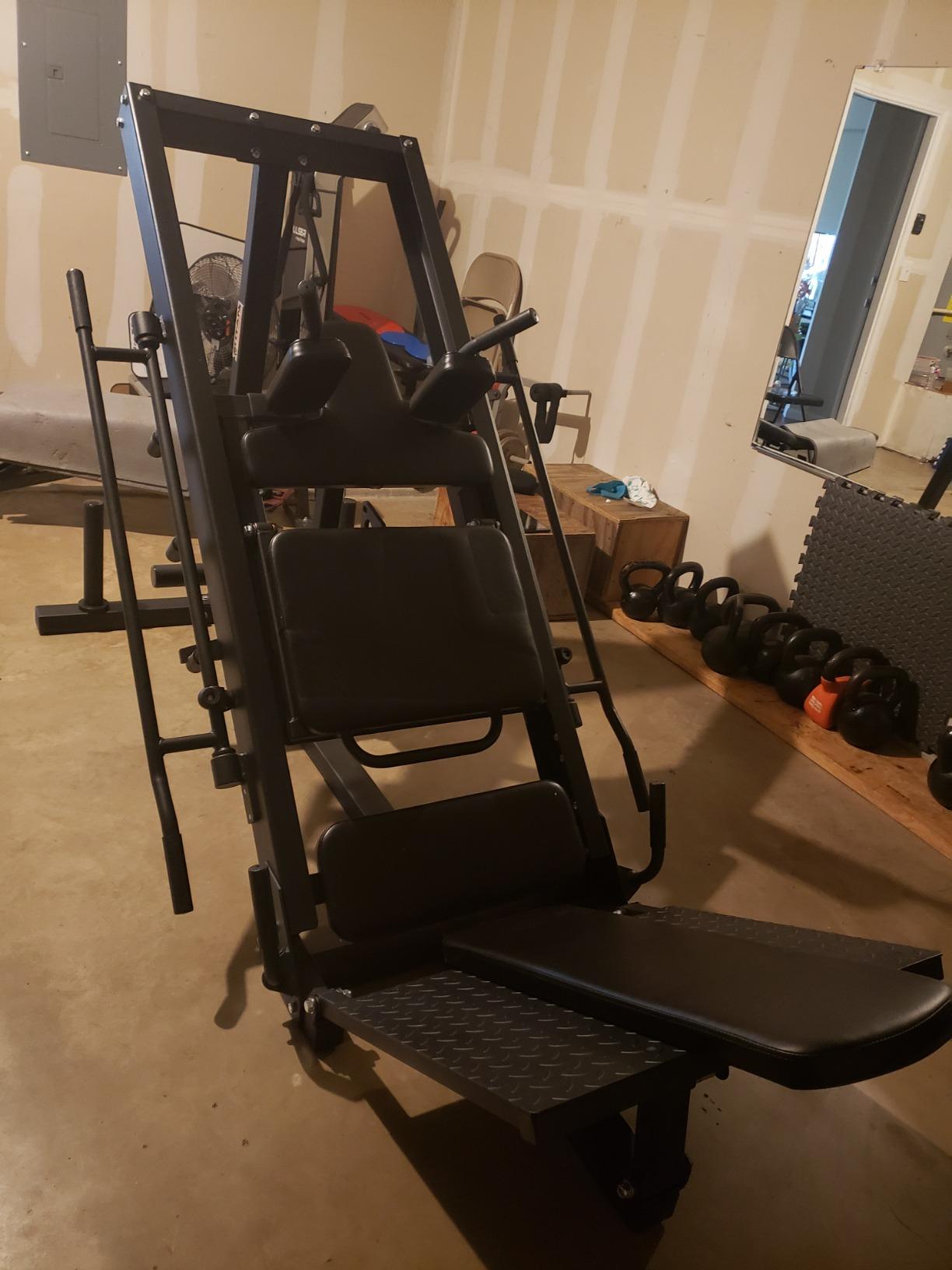 Leg Press Hack Squat Machine