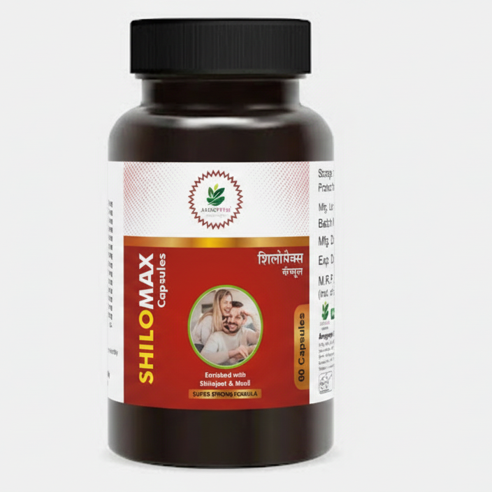 SHILOMAX with Shilajeet - 60 Capsules