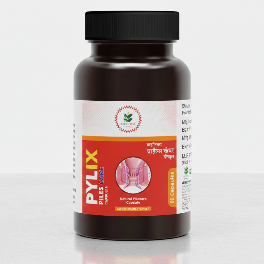 PYLIX Piles Care -60 Capsule
