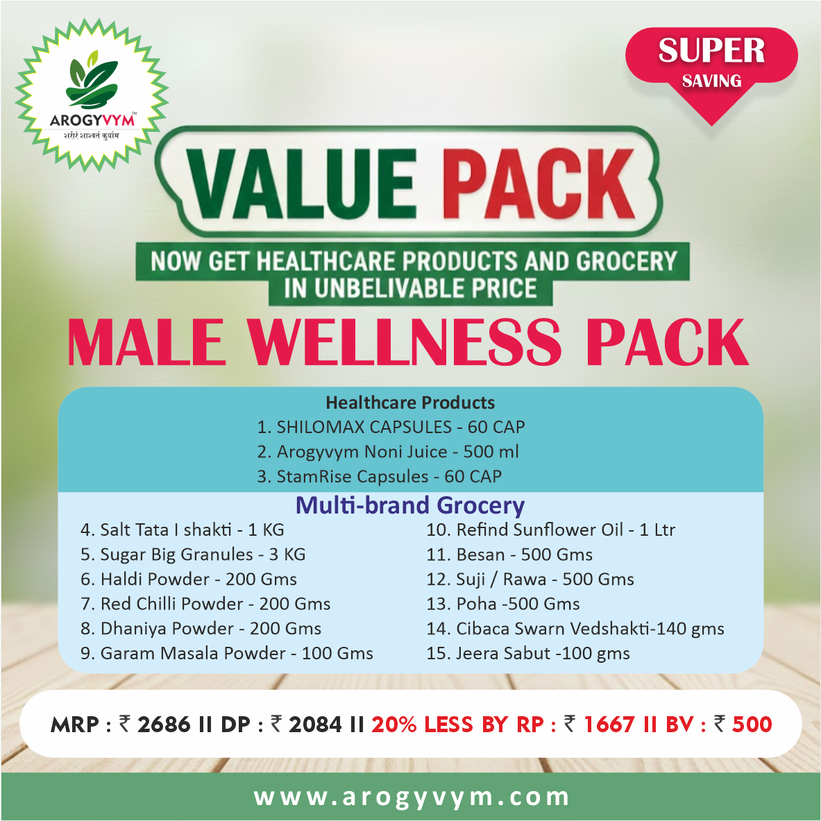 Male Wellness Pack