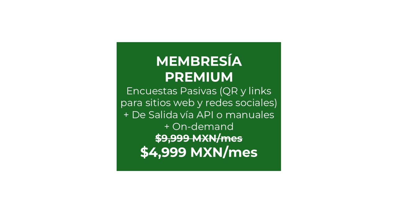 Membresía PREMIUM