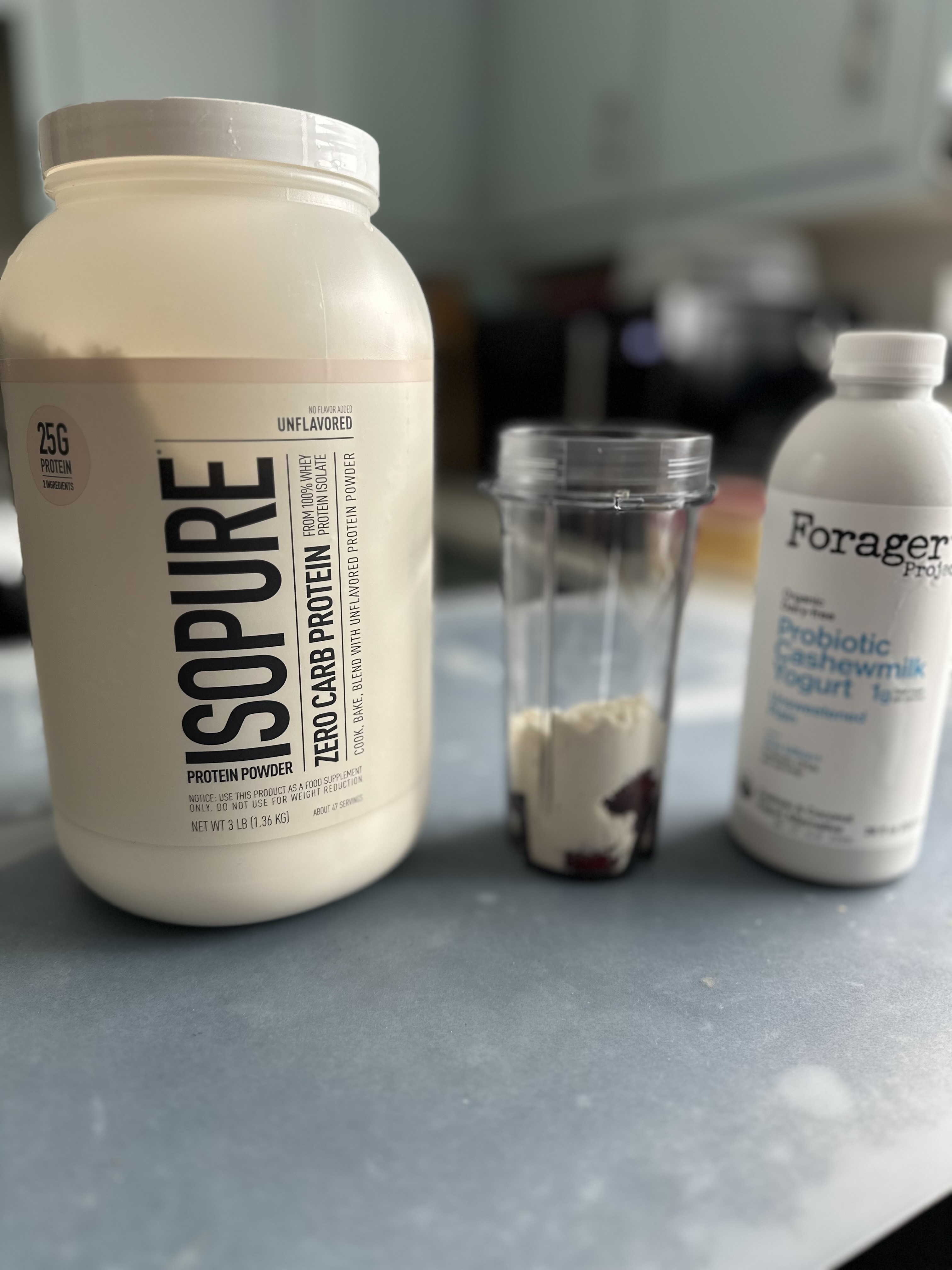 Isopure Zero Carb Protein Powder, Unflavored protein supplement for fitness and nutrition