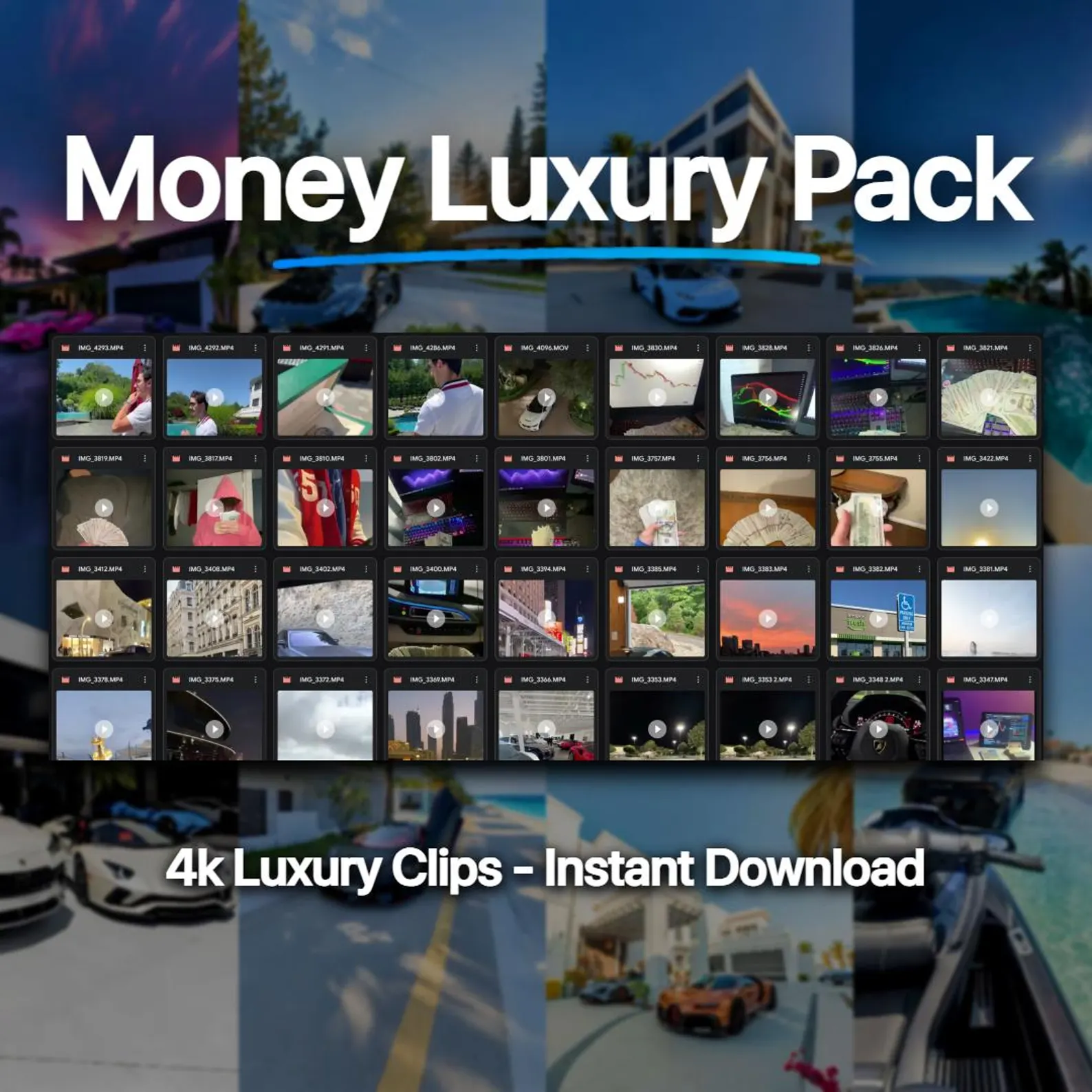 10,000+ Viral Luxury Reel Pack
