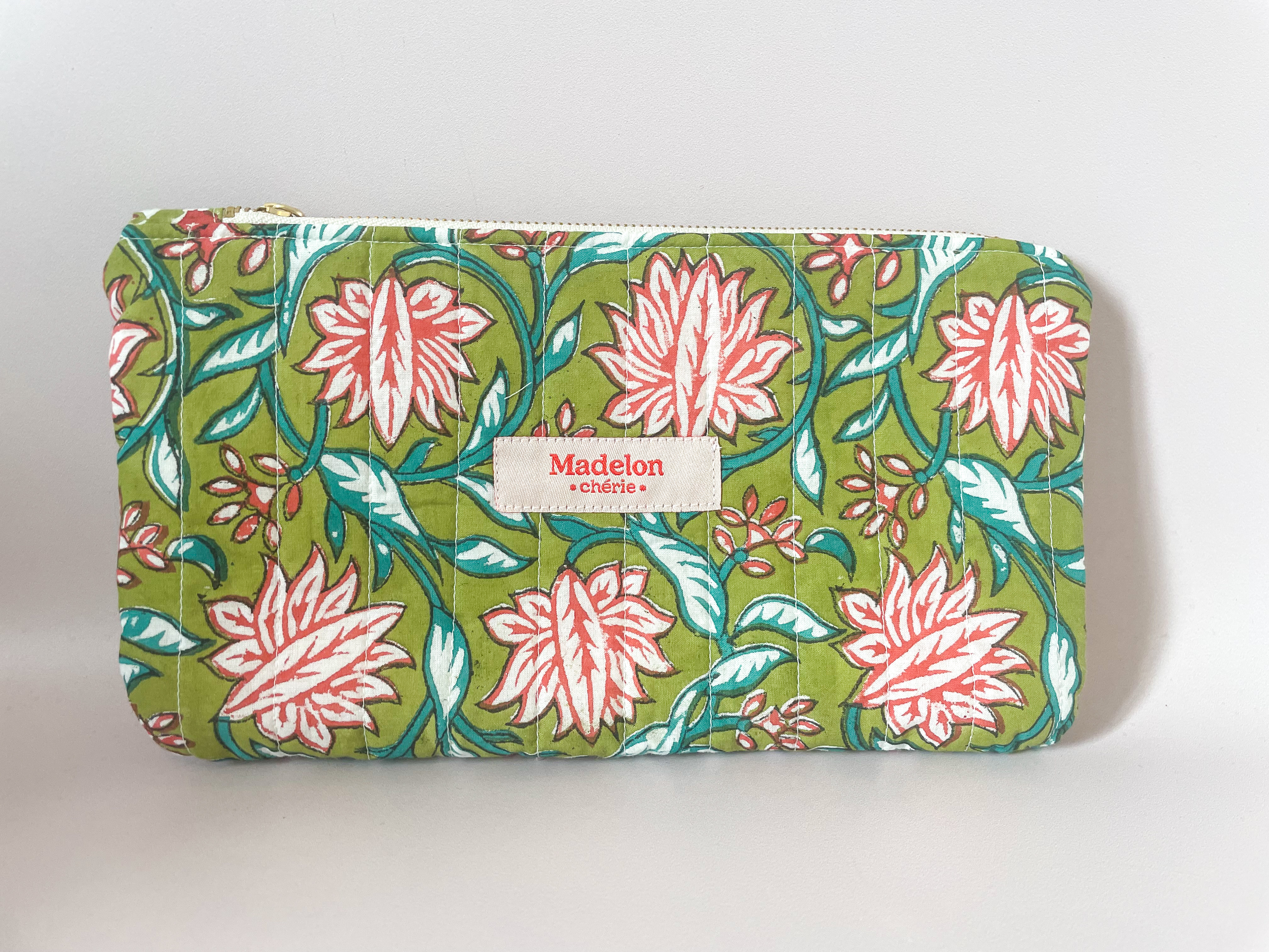 Pochette block-print