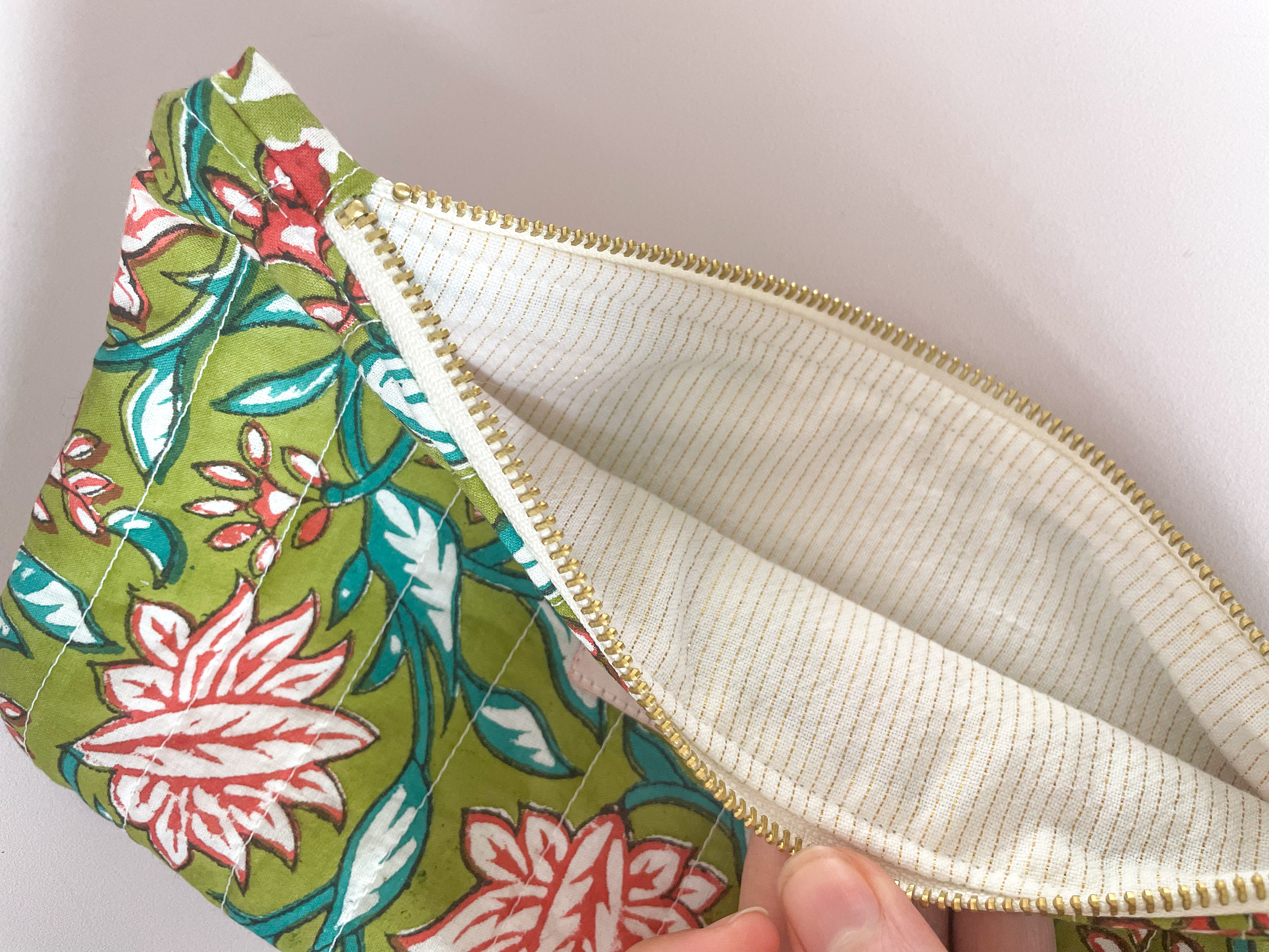 Pochette block-print