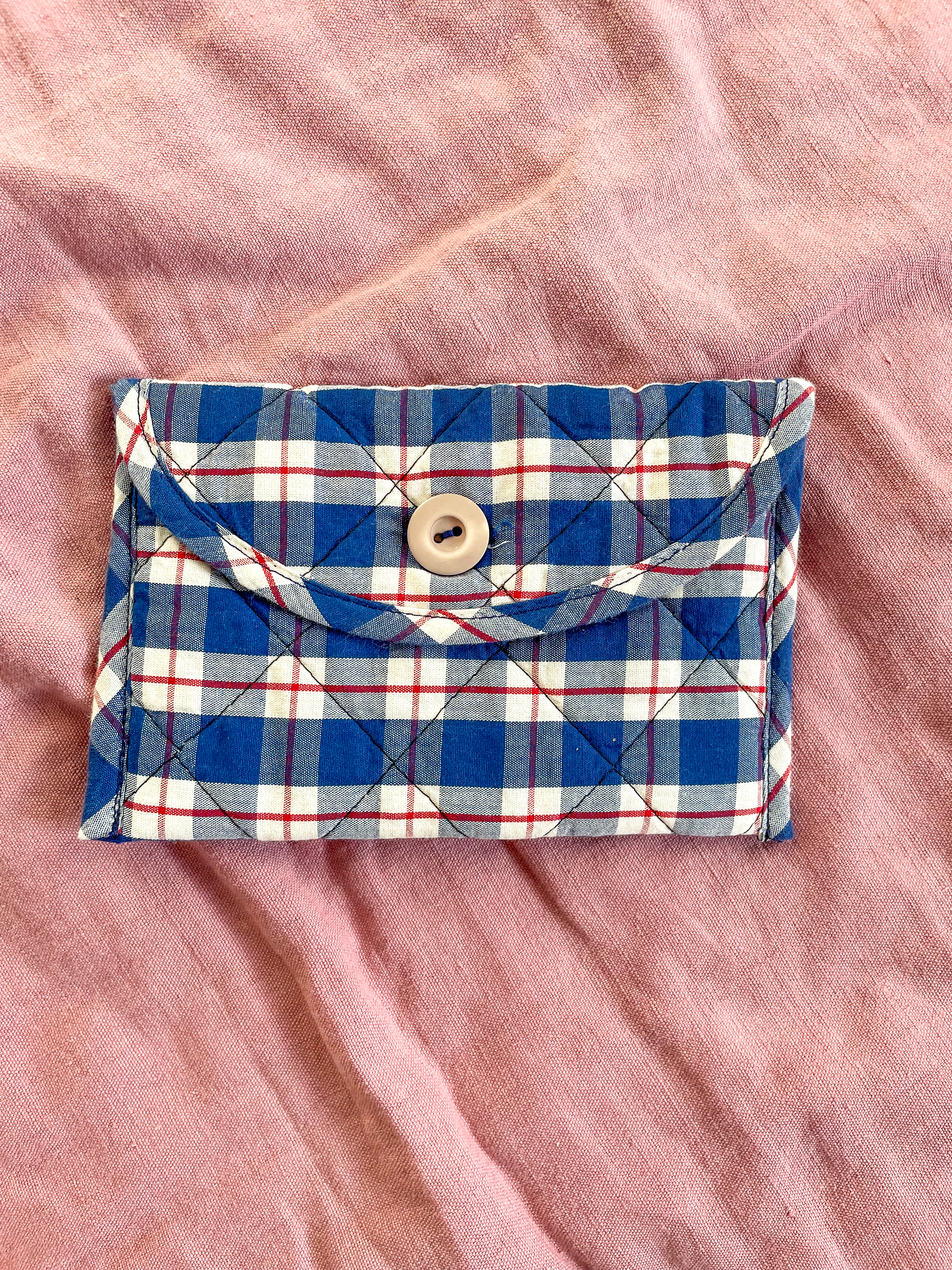 Petite trousse de toilette et petite pochette assortie