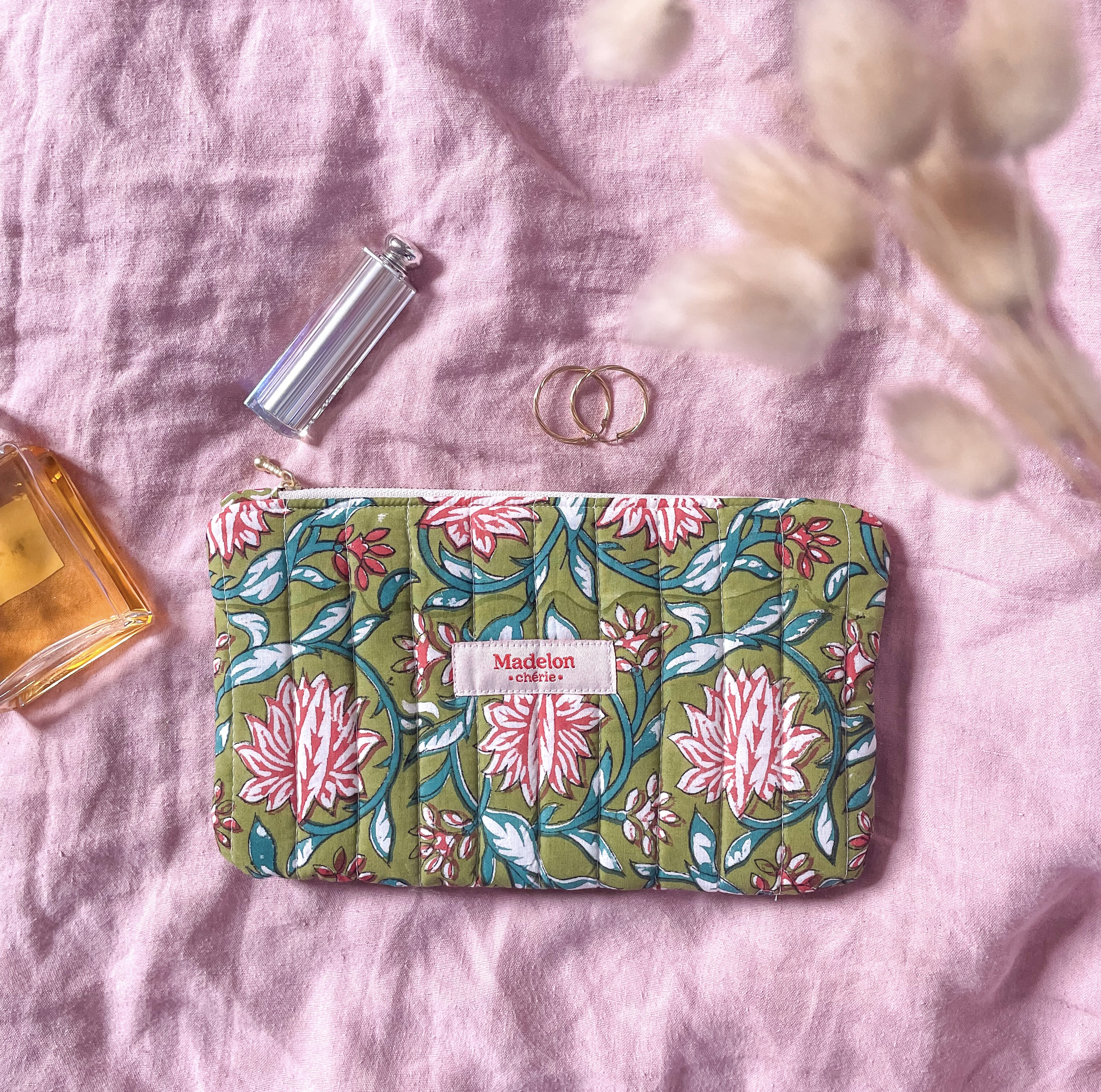 Pochette block-print