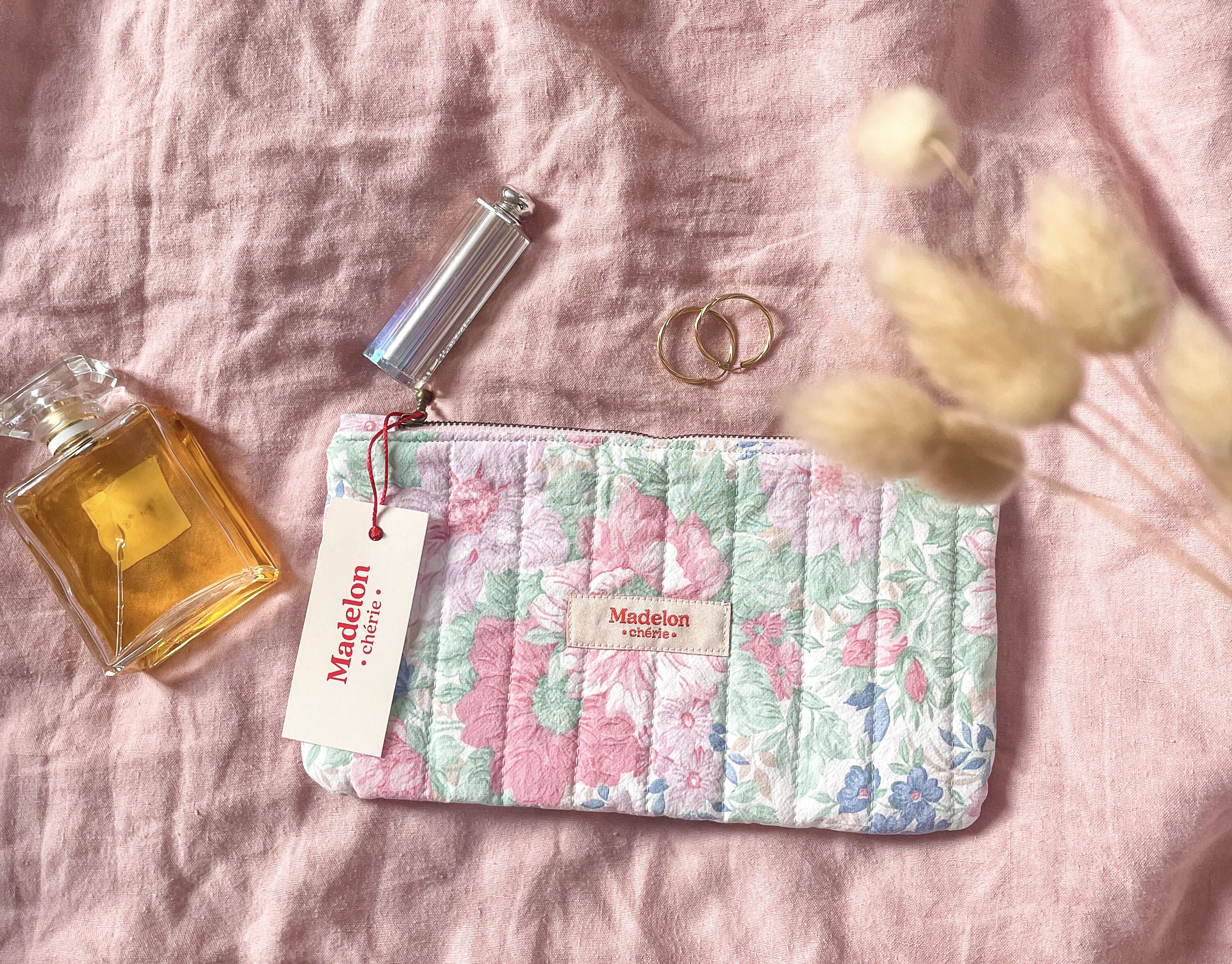 Pochette fleurie