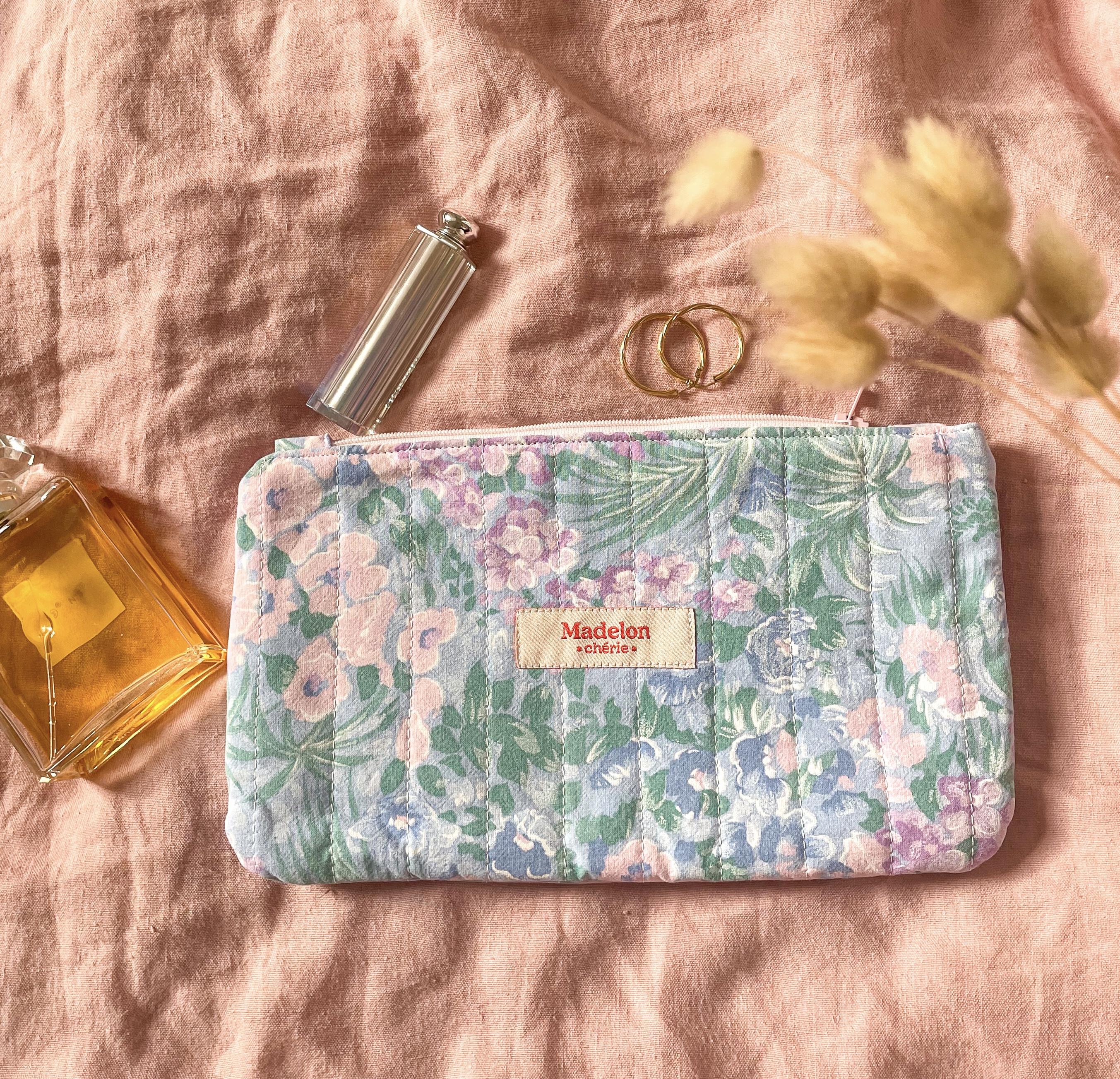 Pochette fleurie