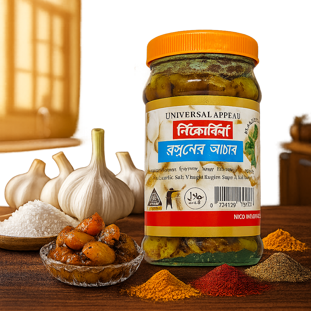 Nicobena Garlic Pickle 220g