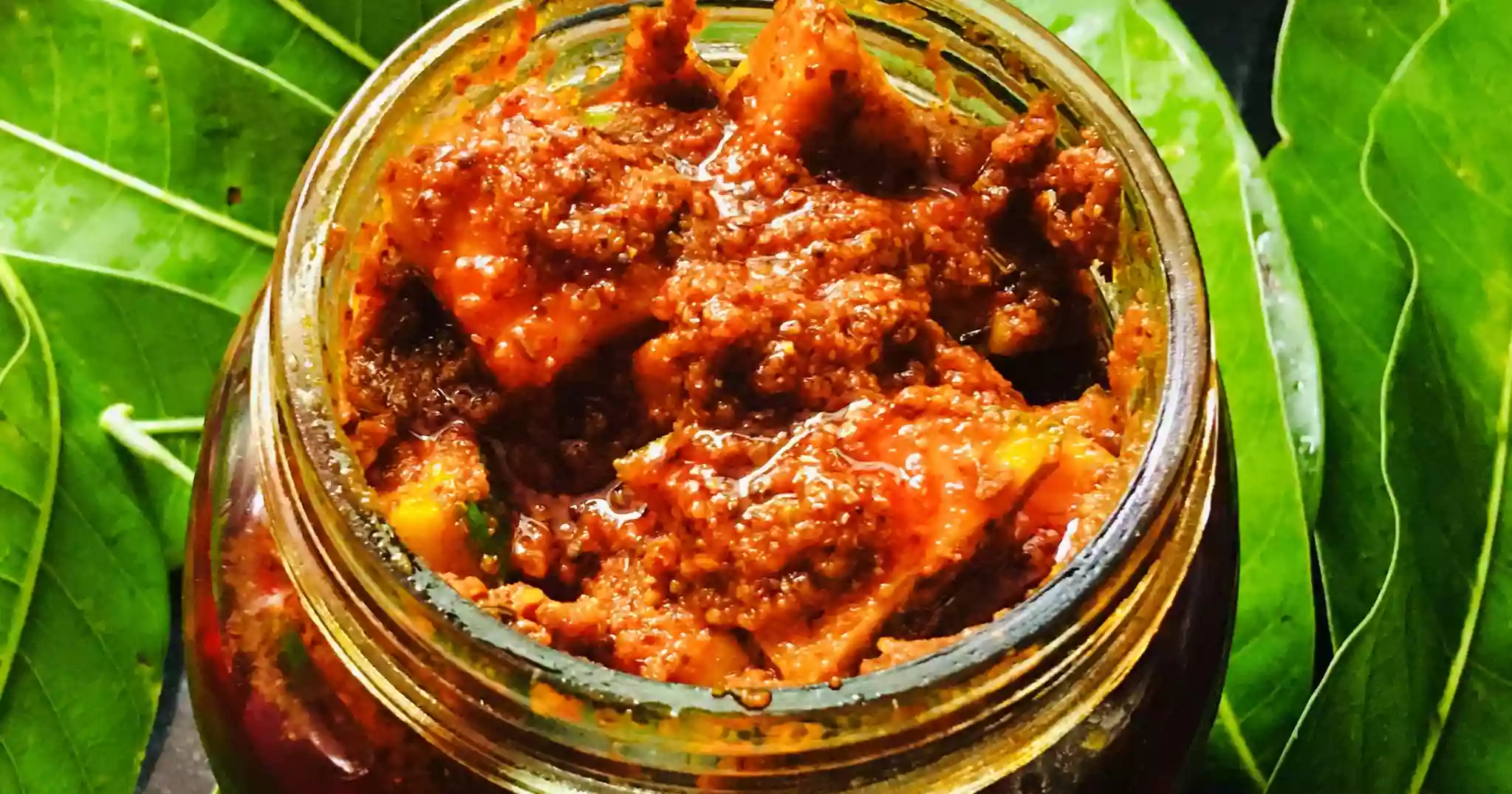 Nicobena Mango Hot Pickle 220g