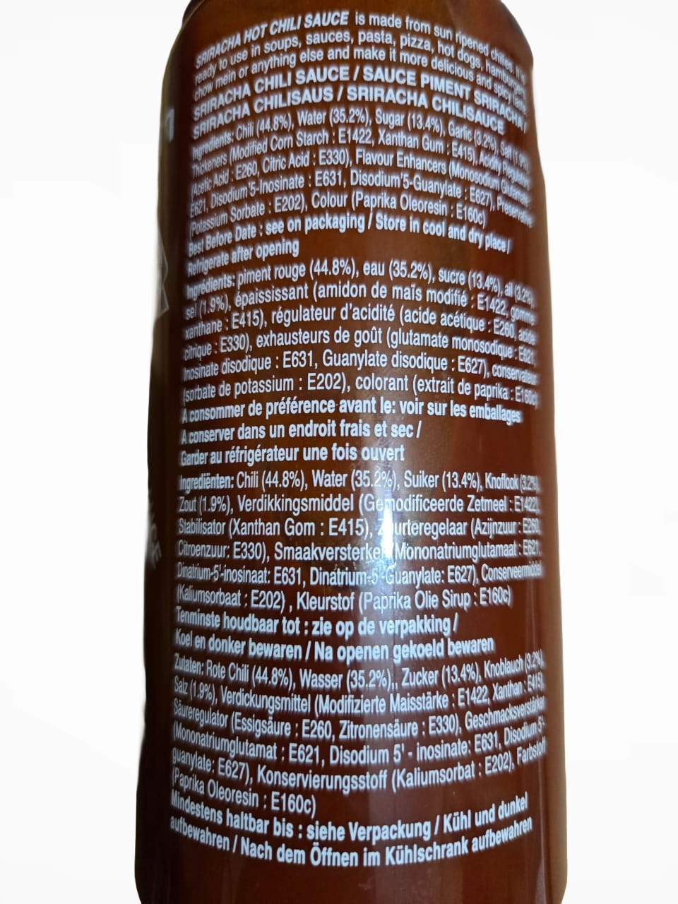 Foodex Sriracha Hot Chilli Sauce 