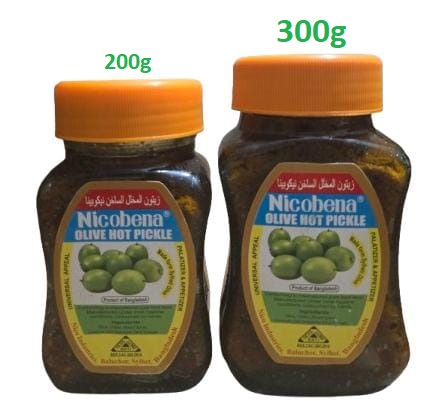 Nicobena Olive Hot Pickle 300g