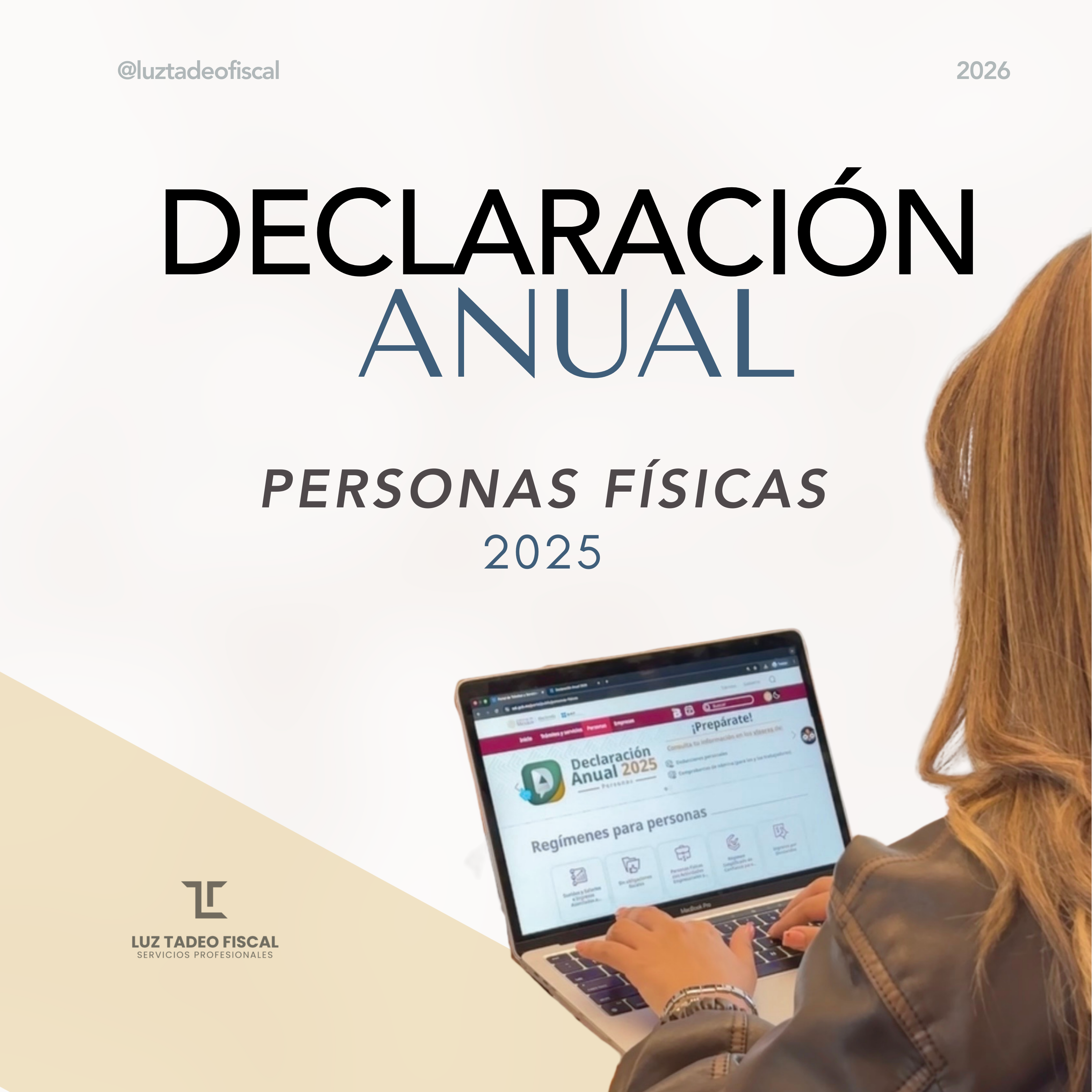 Declaración anual 2025