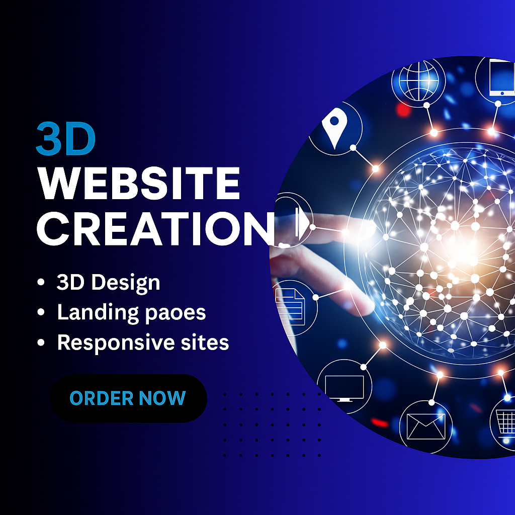 3D Morph Full Stack Website Development