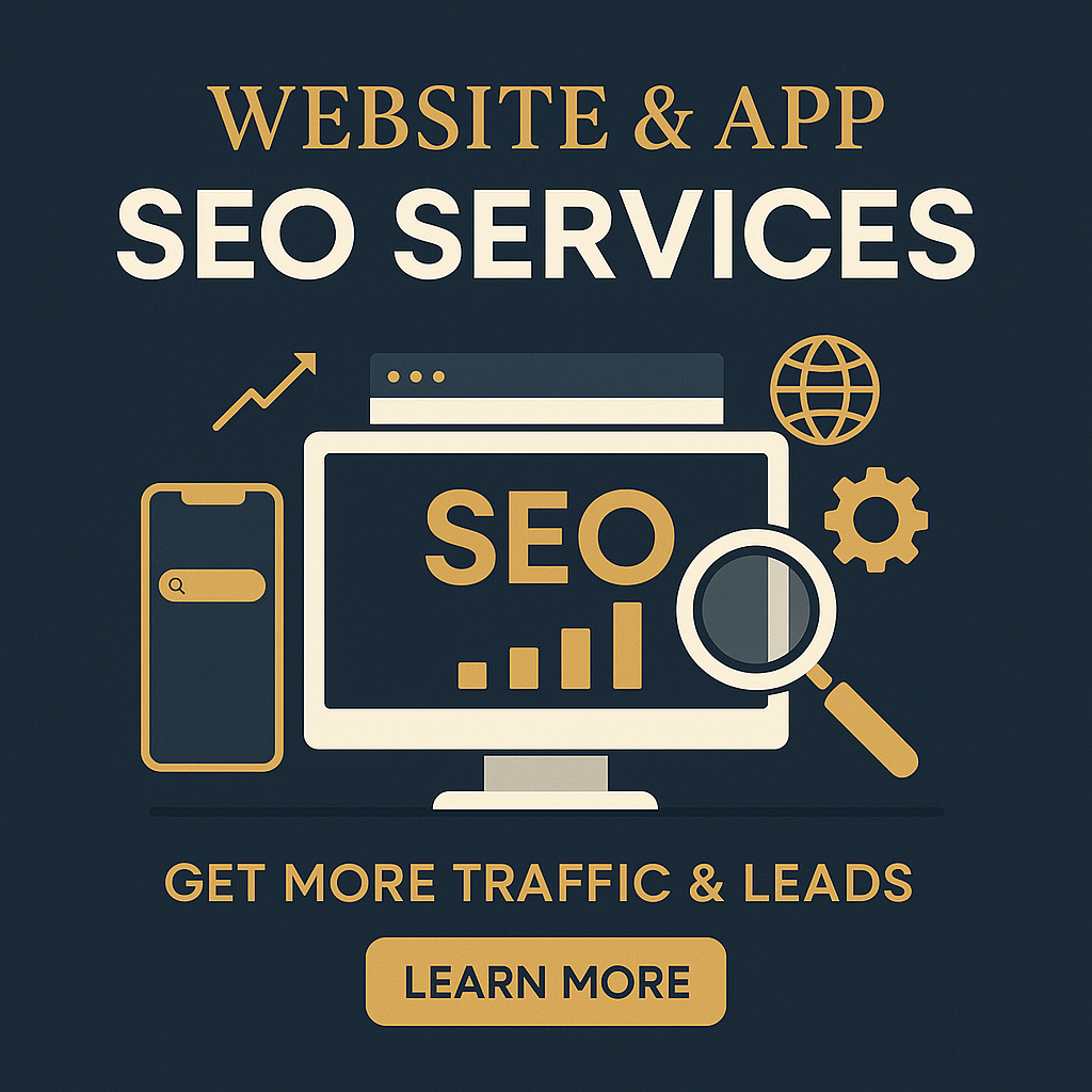 Website & App SEO Services 