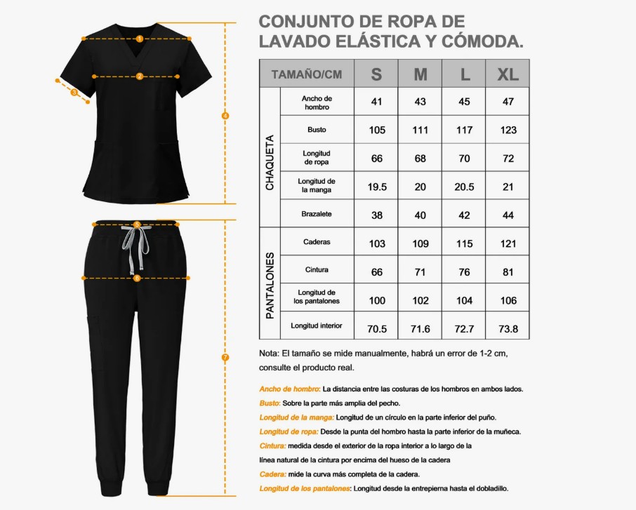 Conjunto de uniformes quirúrgicos