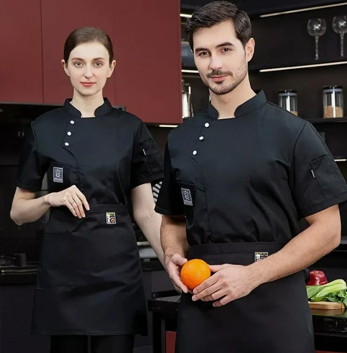 Uniforme de chef profesional 3 pz