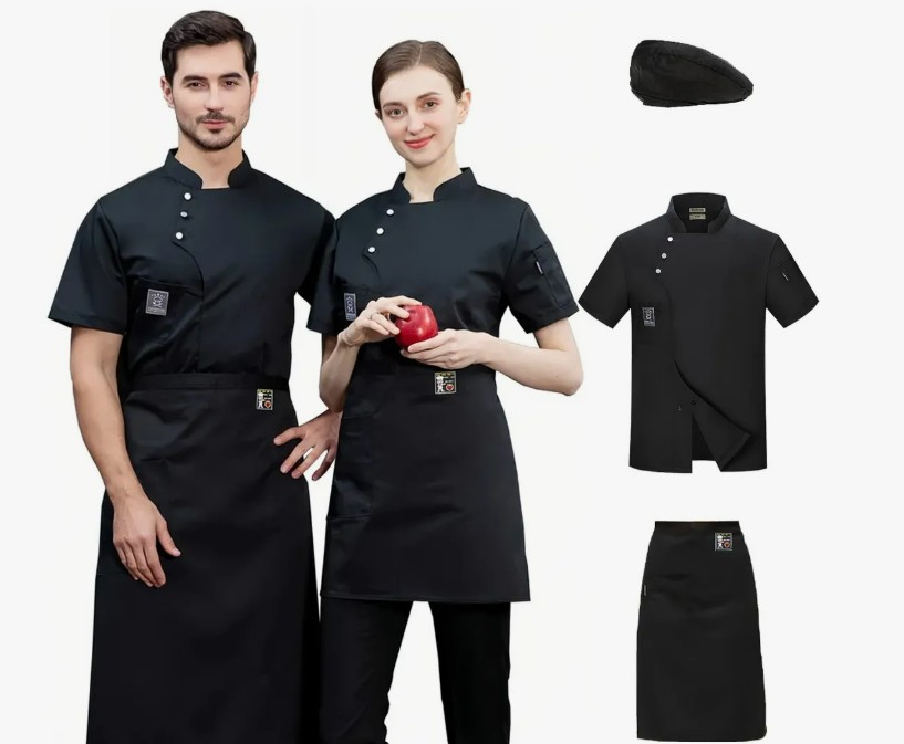 Uniforme de chef profesional 3 pz