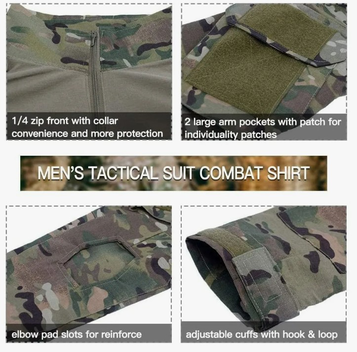 Uniforme táctico de camuflaje