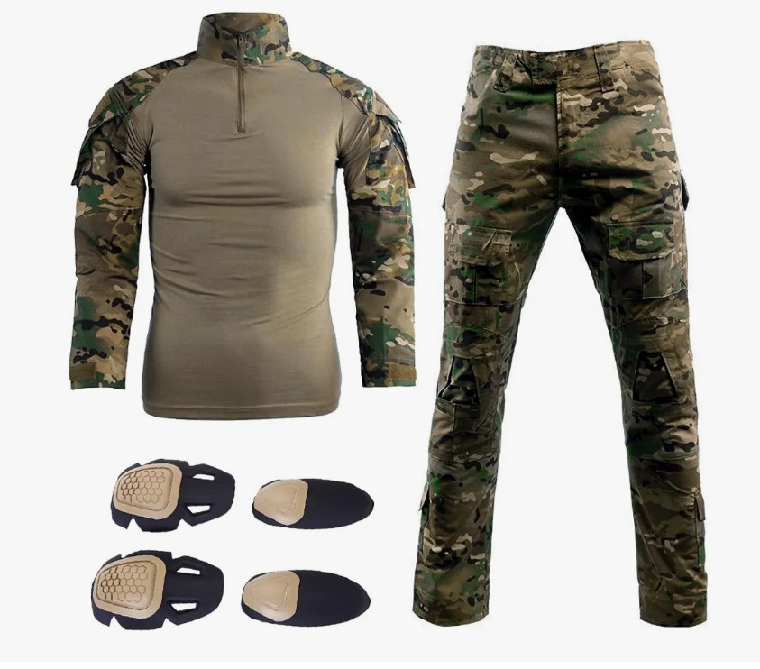 Traje de camuflaje completo