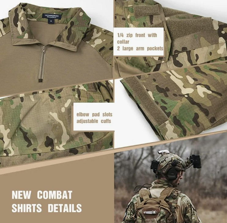 Traje de camuflaje completo