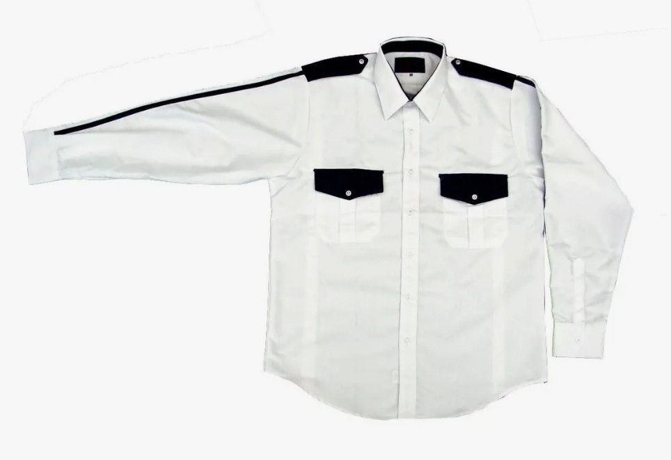 Camisa de uniforme de seguridad