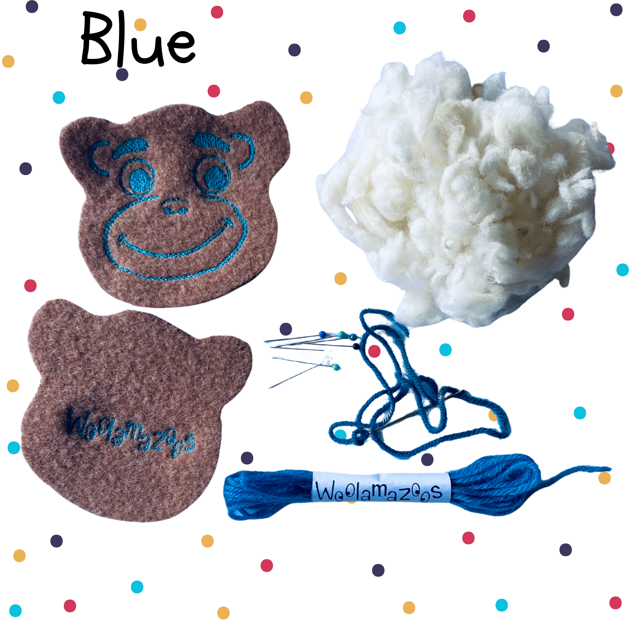 Minimazoo Monkey Kit Keychain